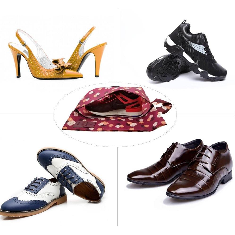 4 Bolsas de Viaje para Zapatos M-jump, Impermeables y Portátiles