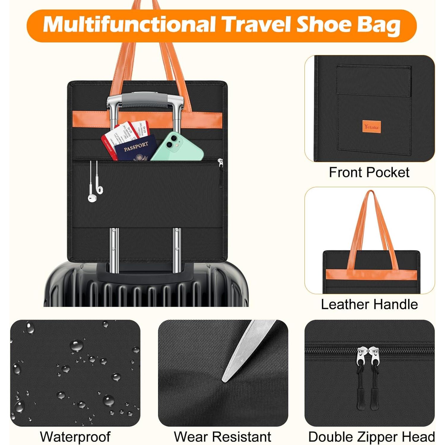 Bolsa de Zapatos Yotako para Viaje - Organizador 6 Pares