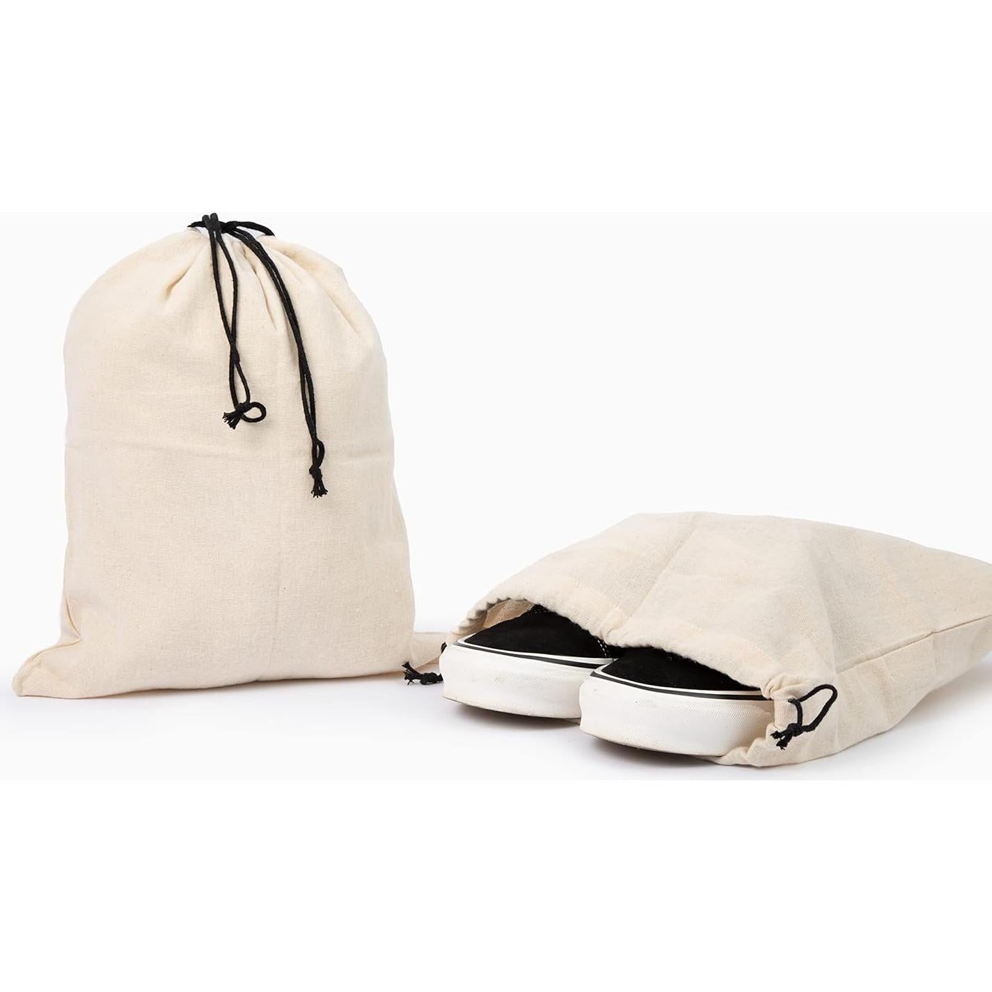 Bolsas de Viaje para Zapatos Algodón Orgánico 48.3x38.1cm