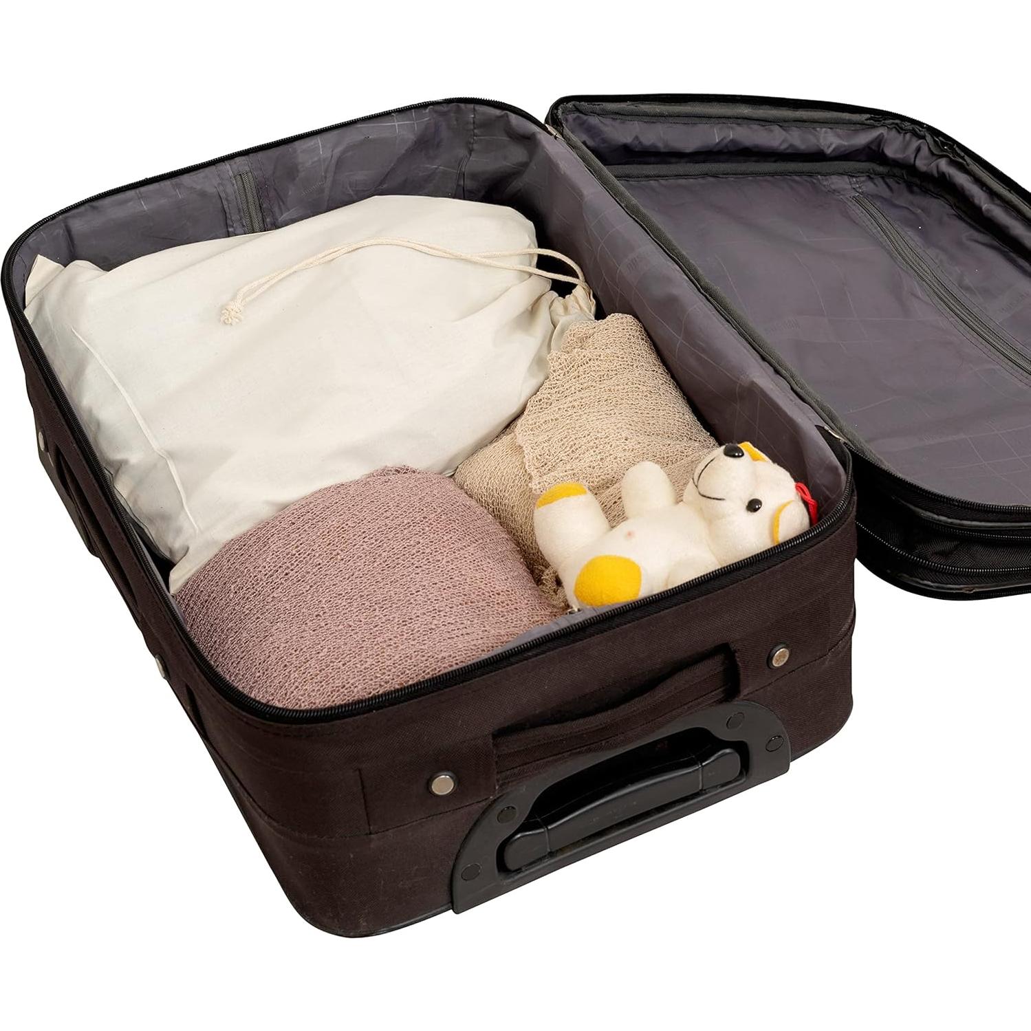 Bolsas de Viaje para Zapatos Algodón Orgánico 48.3x38.1cm