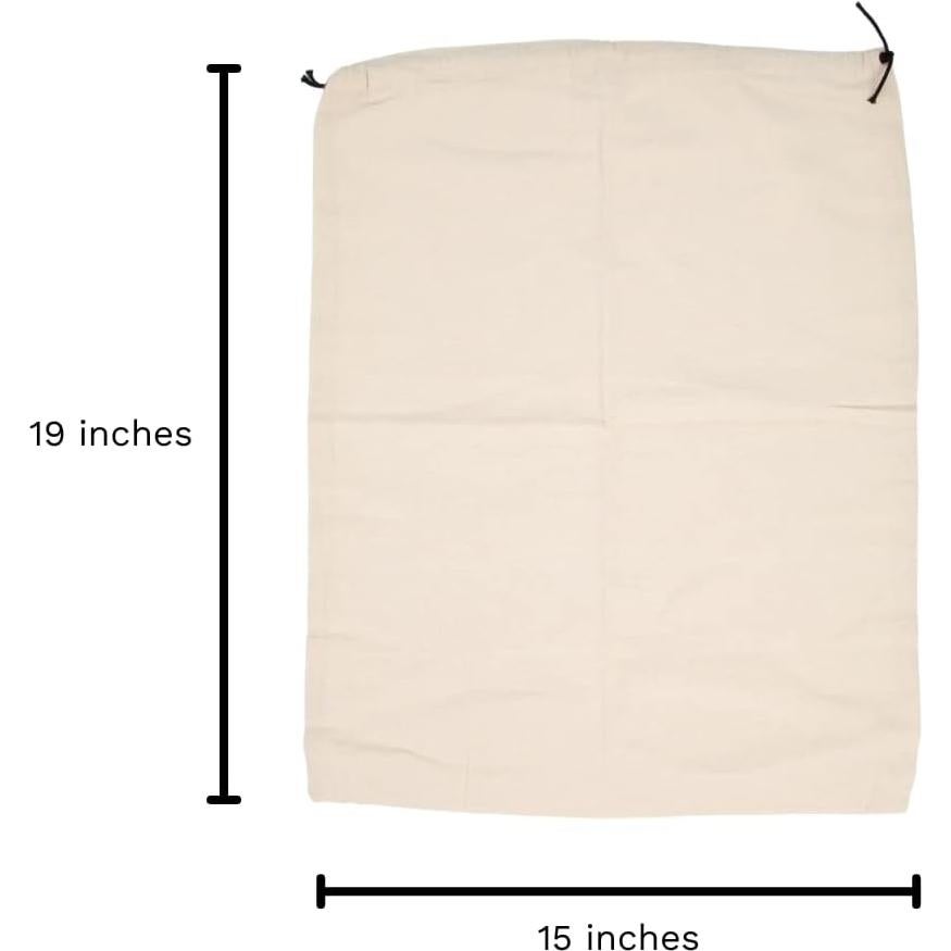 Bolsas de Viaje para Zapatos Algodón Orgánico 48.3x38.1cm