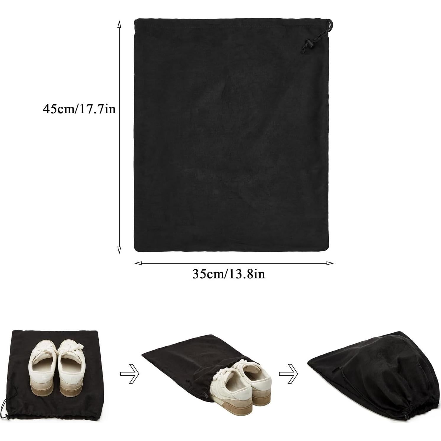 Bolsas de Zapatos de Viaje Lake of Fire - 4 Piezas 45x35cm