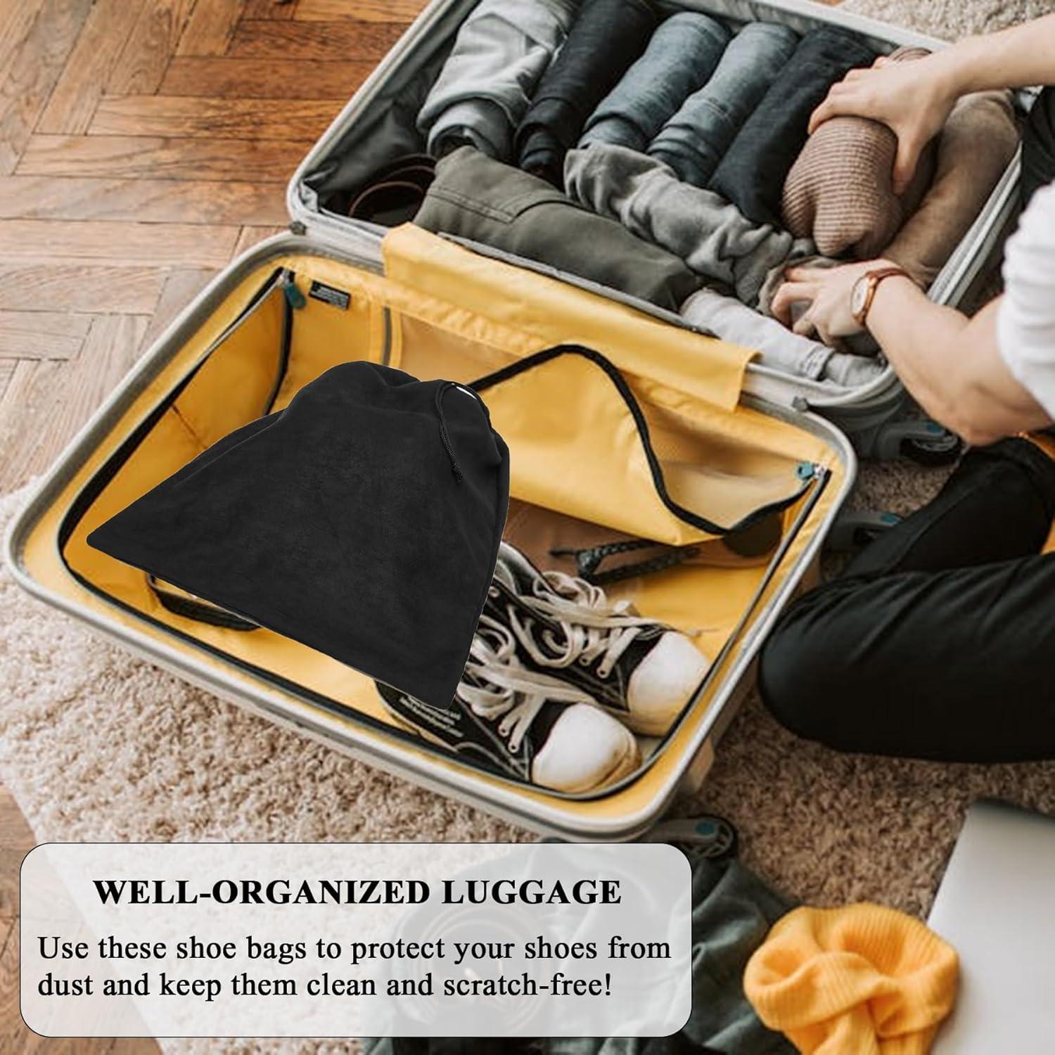 Bolsas de Zapatos de Viaje Lake of Fire - 4 Piezas 45x35cm