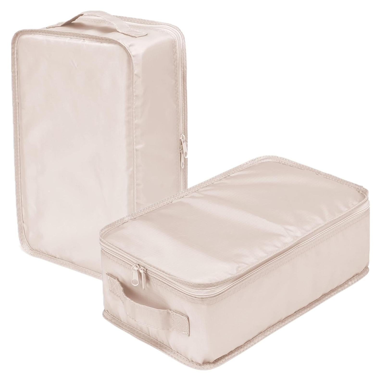 Bolsa de Viaje para Zapatos TIANZONG Beige - 2 Paquetes