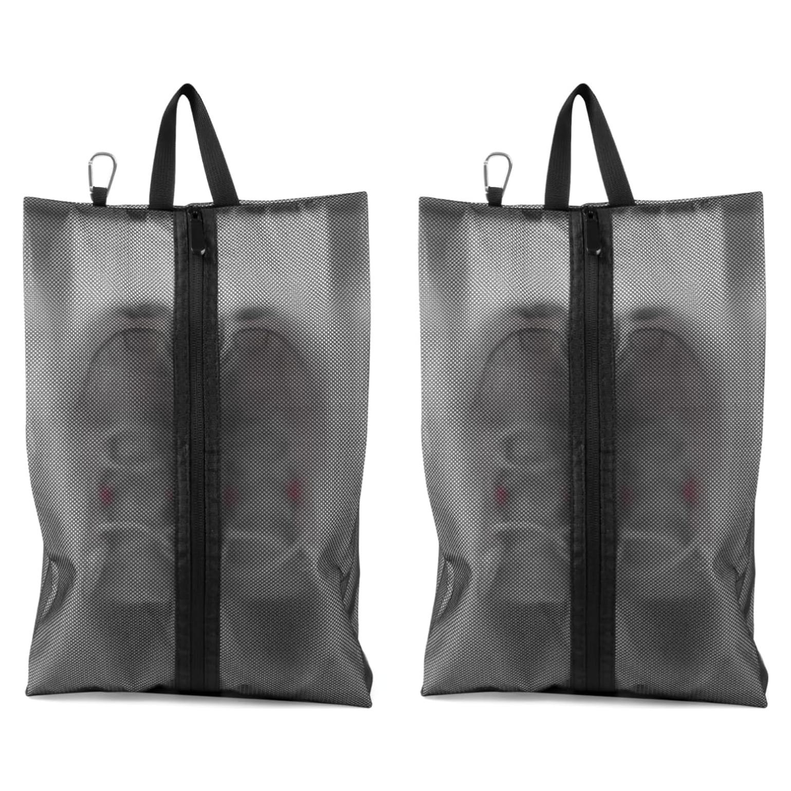 Paquete de 2 Bolsas Impermeables para Zapatos de Viaje Extra Grande