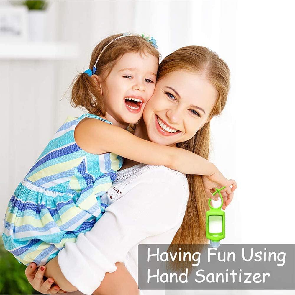 Paquete de 4 Botellas de Viaje ICHOEEU 60ml A Prueba de Fugas