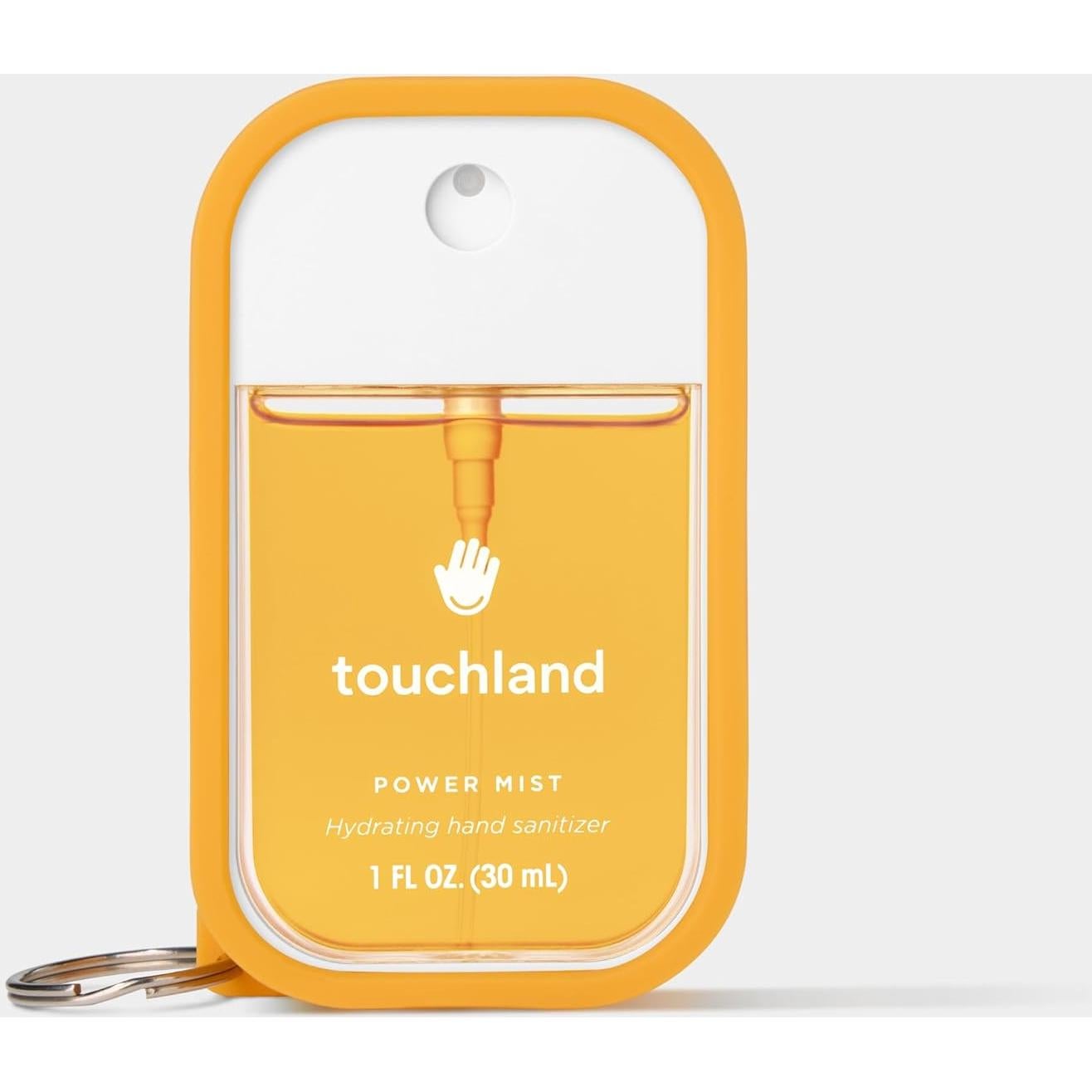 Funda de Desinfectante Touchland Naranja Spritz 30ml con Llavero