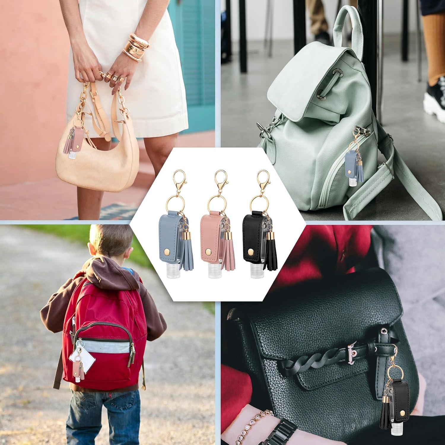 Set 3 Llavero Soporte Desinfectante Manos 30ml ZEYIYER