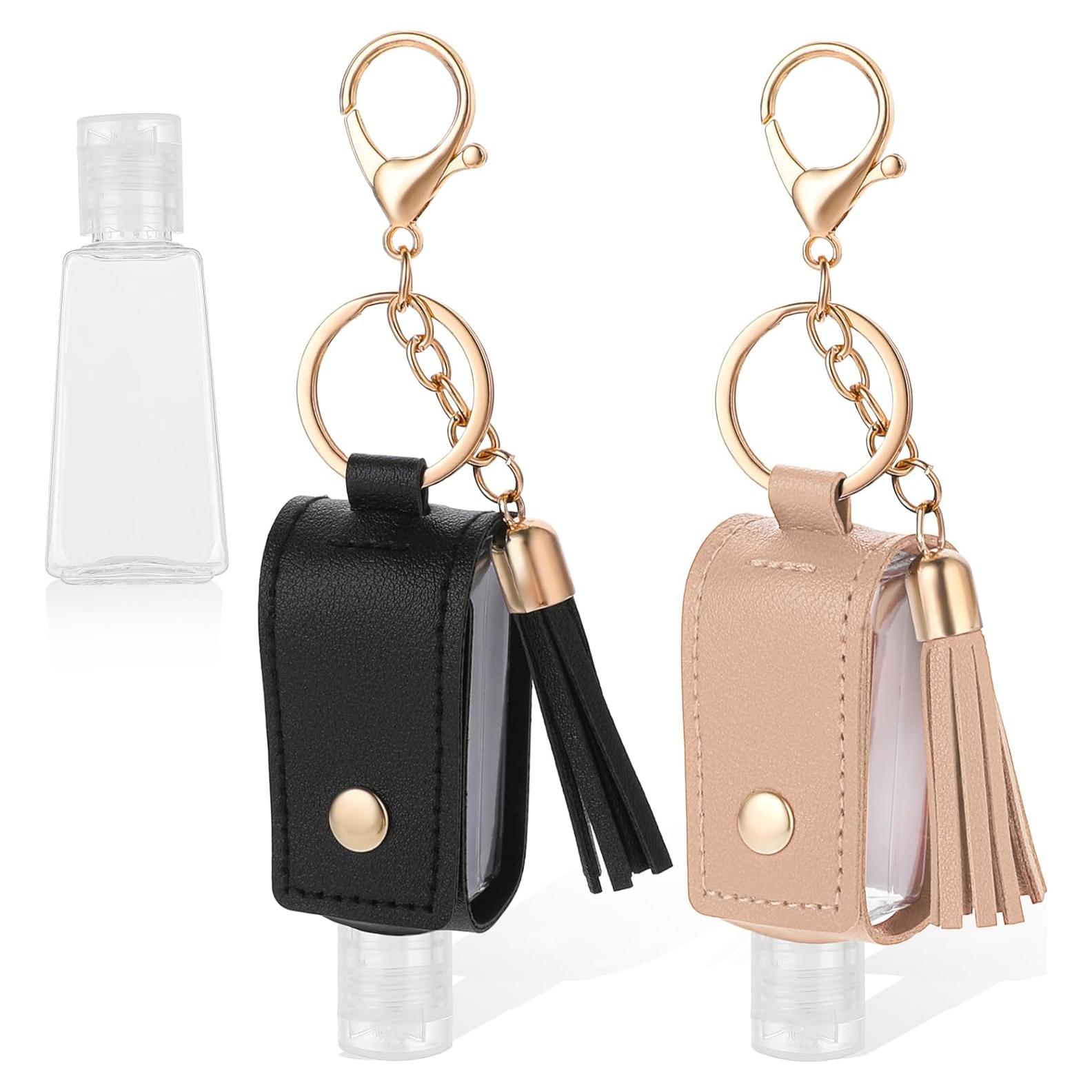 2 Botellas Portátiles Desinfectante 30ml Aiyorse con Llavero