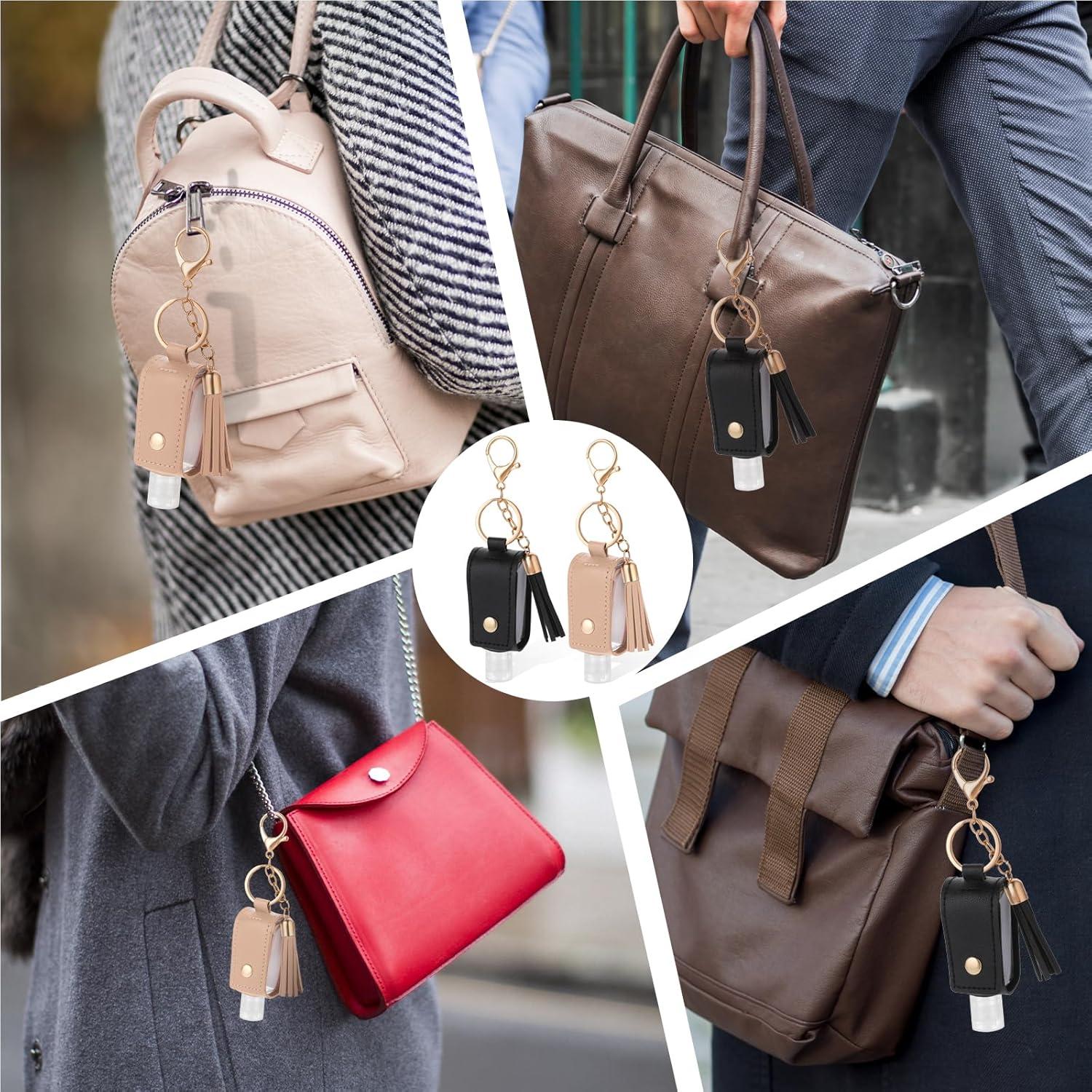 2 Botellas Portátiles Desinfectante 30ml Aiyorse con Llavero