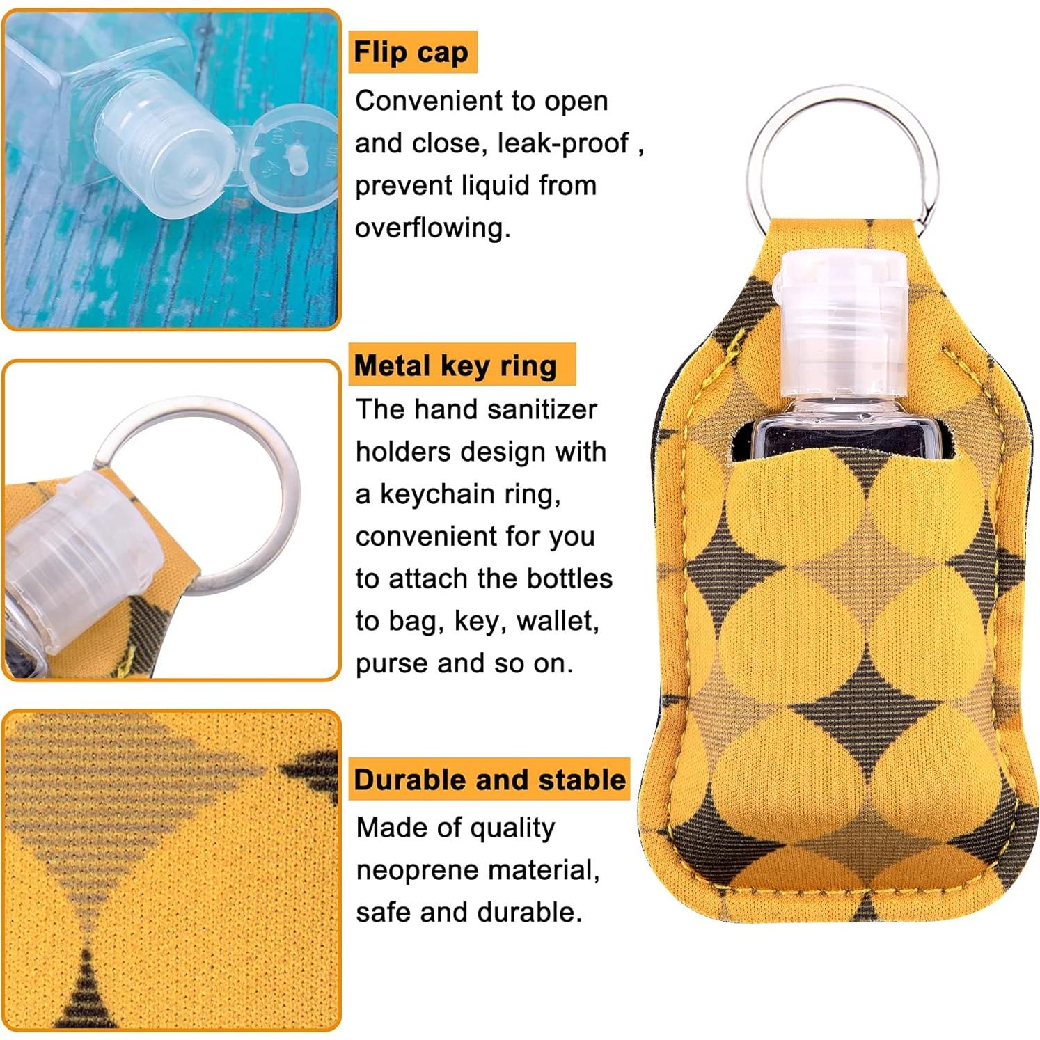 Duufin Soporte para Desinfectante de Manos con 30 Botellas 30ml