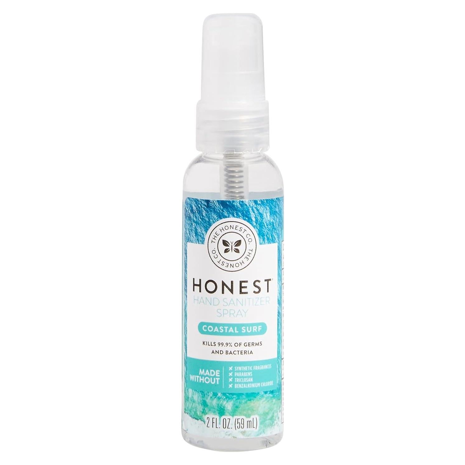 Spray Desinfectante de Manos The Honest Company 2 oz Surf Costero