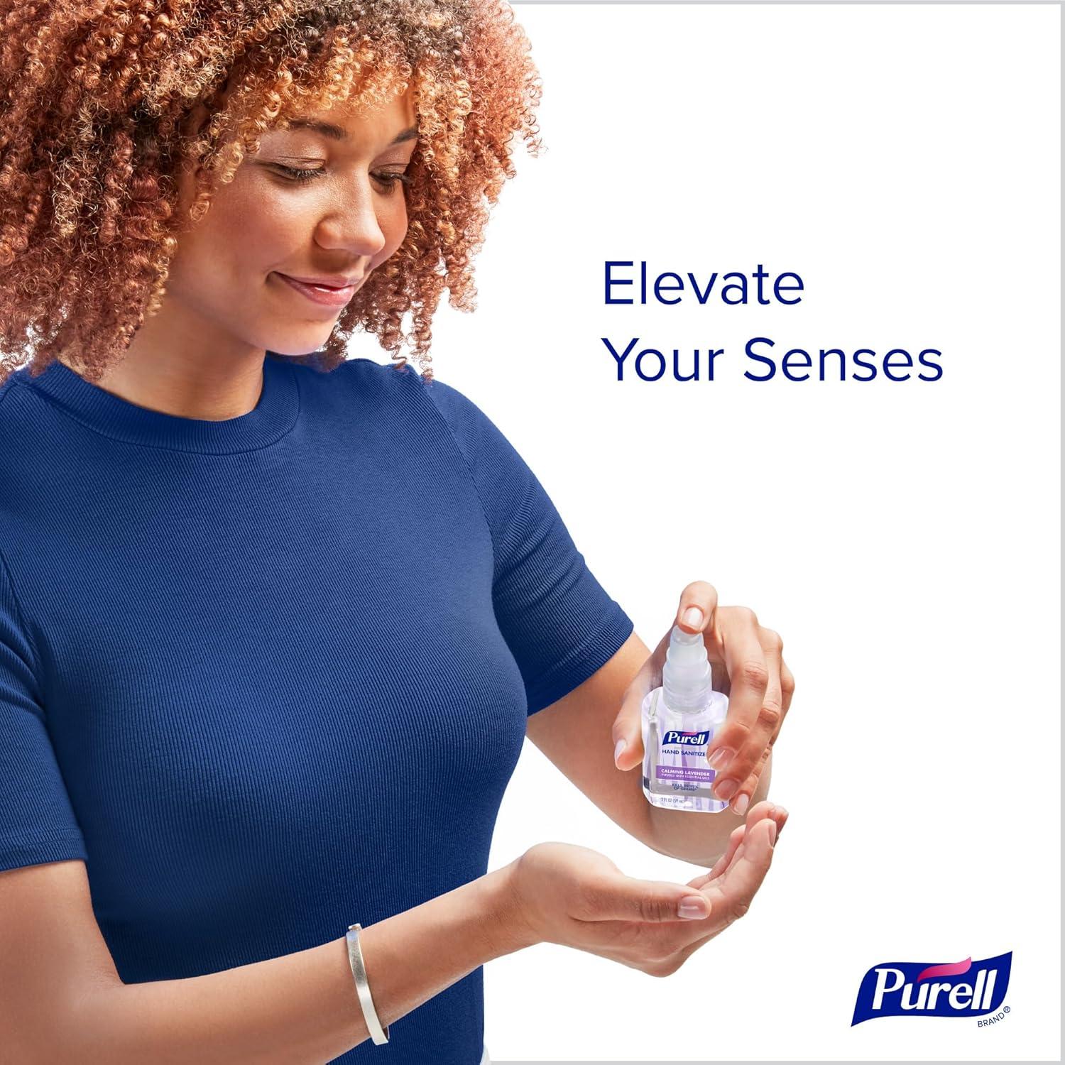 Gel desinfectante de manos Purell Advanced Lavanda 2 oz - Paquete de 6
