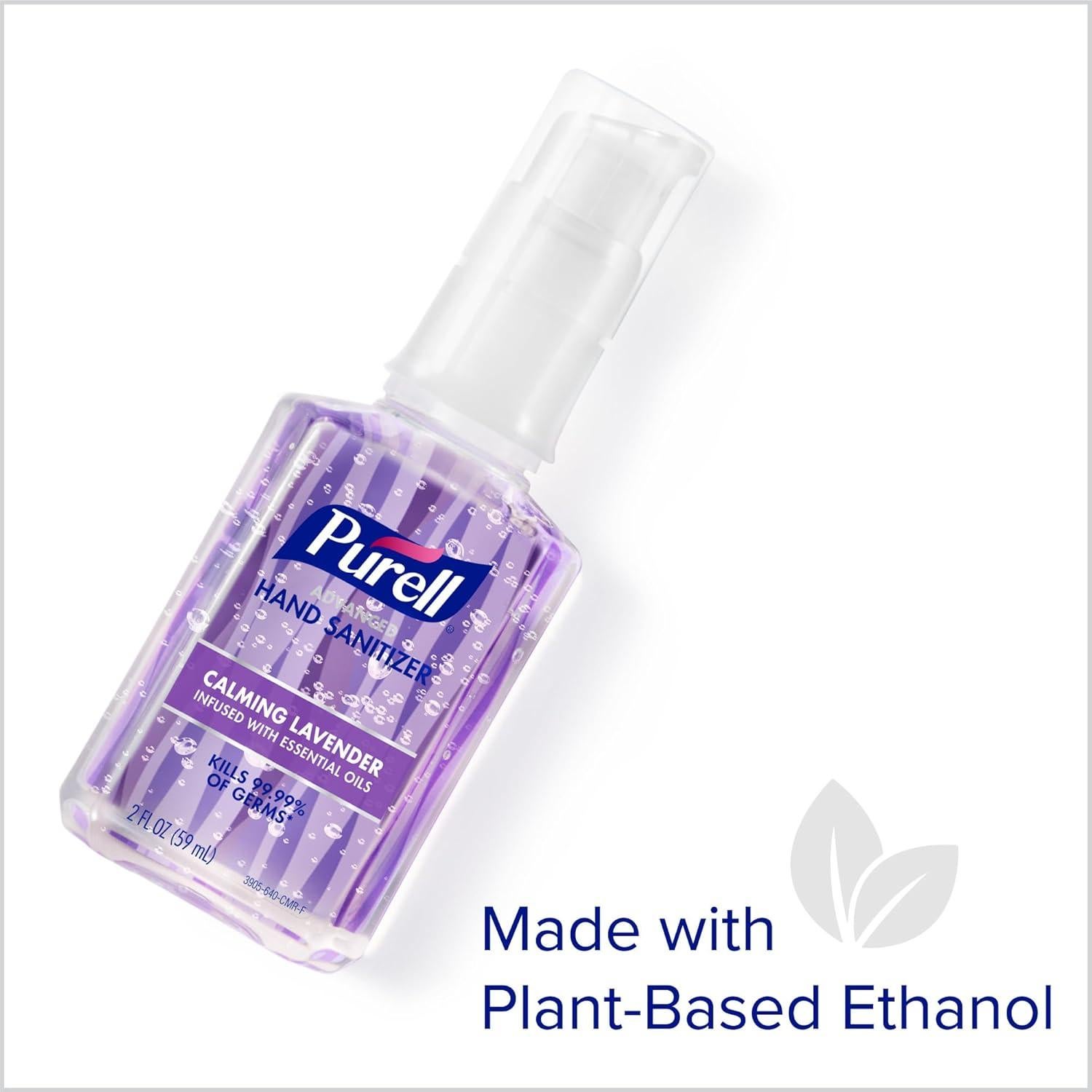 Gel desinfectante de manos Purell Advanced Lavanda 2 oz - Paquete de 6