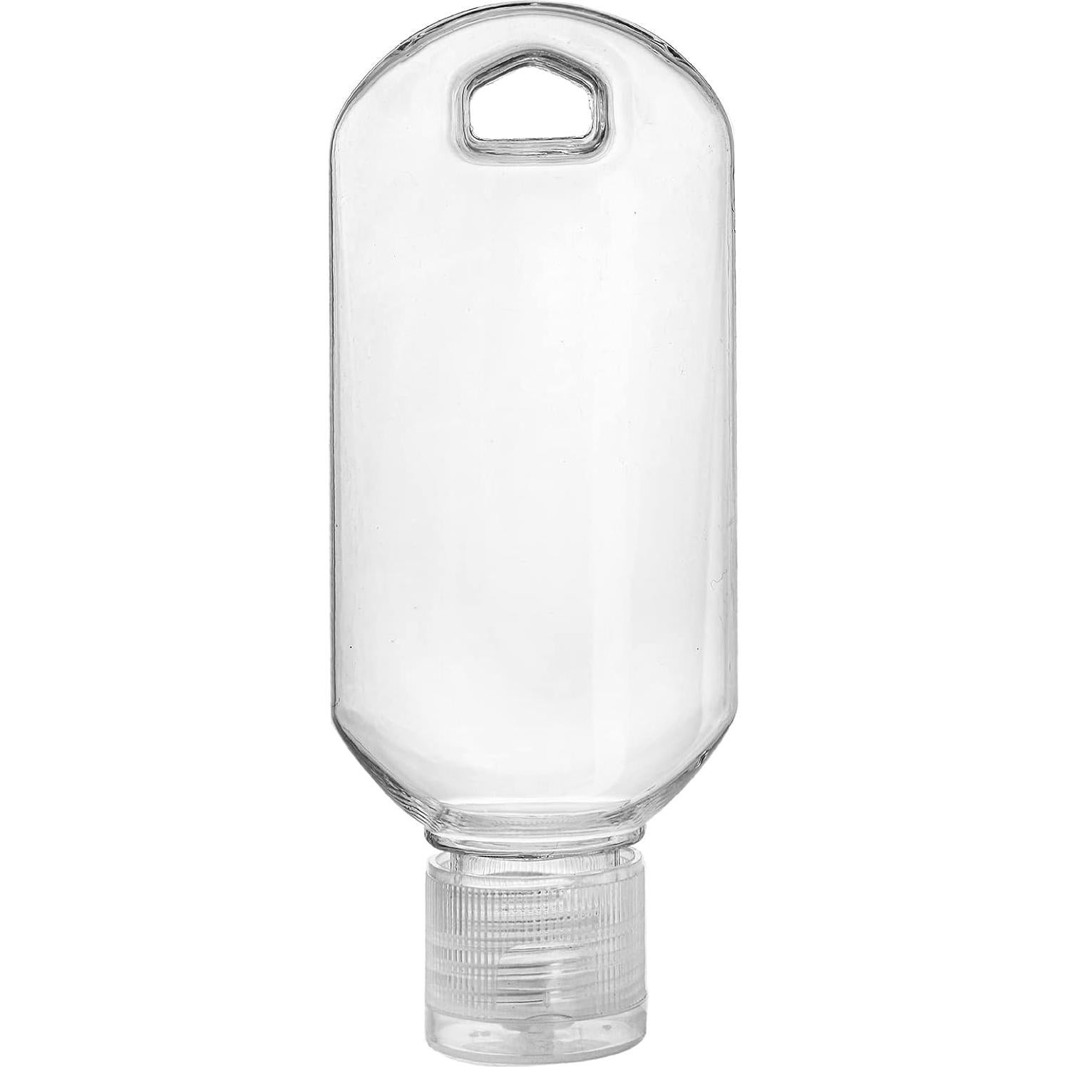 Kingrol 50 Botellas de Plástico Rellenables 60 ml para Viaje