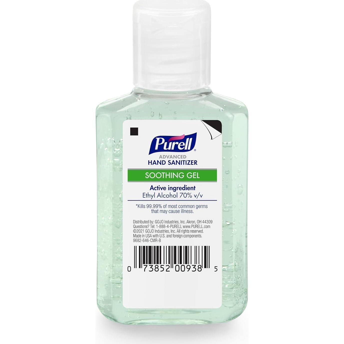 Gel Desinfectante de Manos Avanzado PURELL 6x2 oz Suave