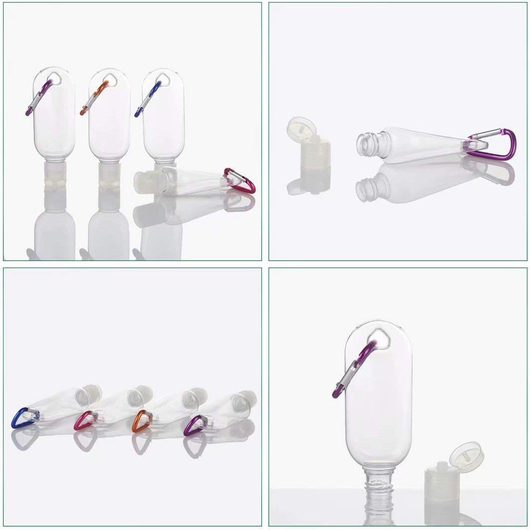 Botellas de Viaje JINEN 30ml 20 Pcs a Prueba de Fugas