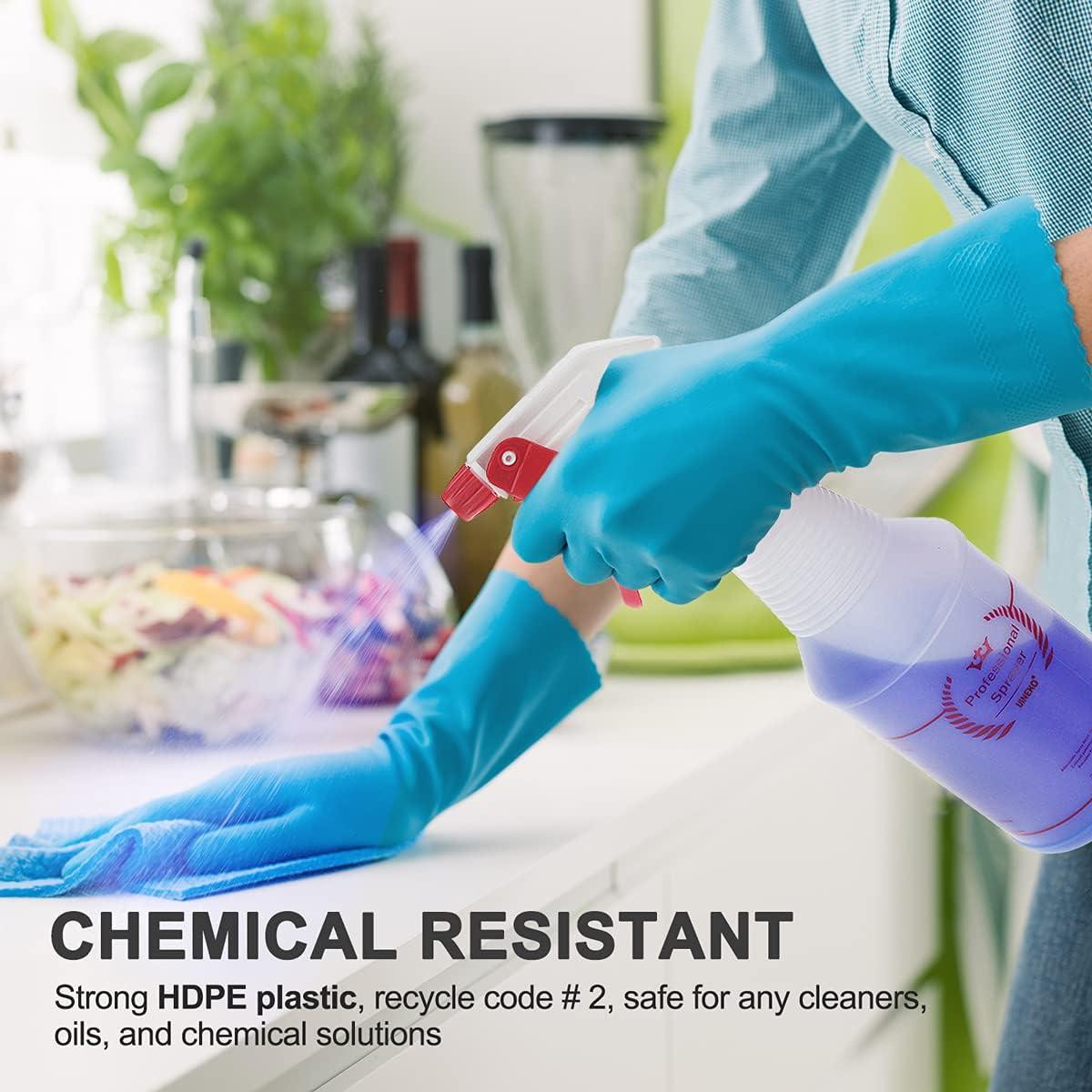 Botellas de Spray Uineko 24 Oz (Paquete de 4) Multiusos