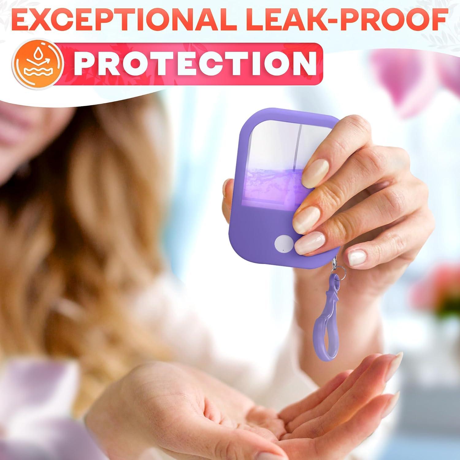 6 Botellas de Perfume Recargables VIKROM 38 ml Viaje