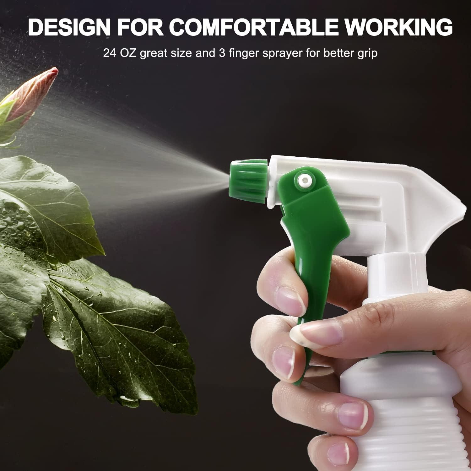 Botellas de Spray Uineko 24 Oz (Paquete de 3) Multiusos