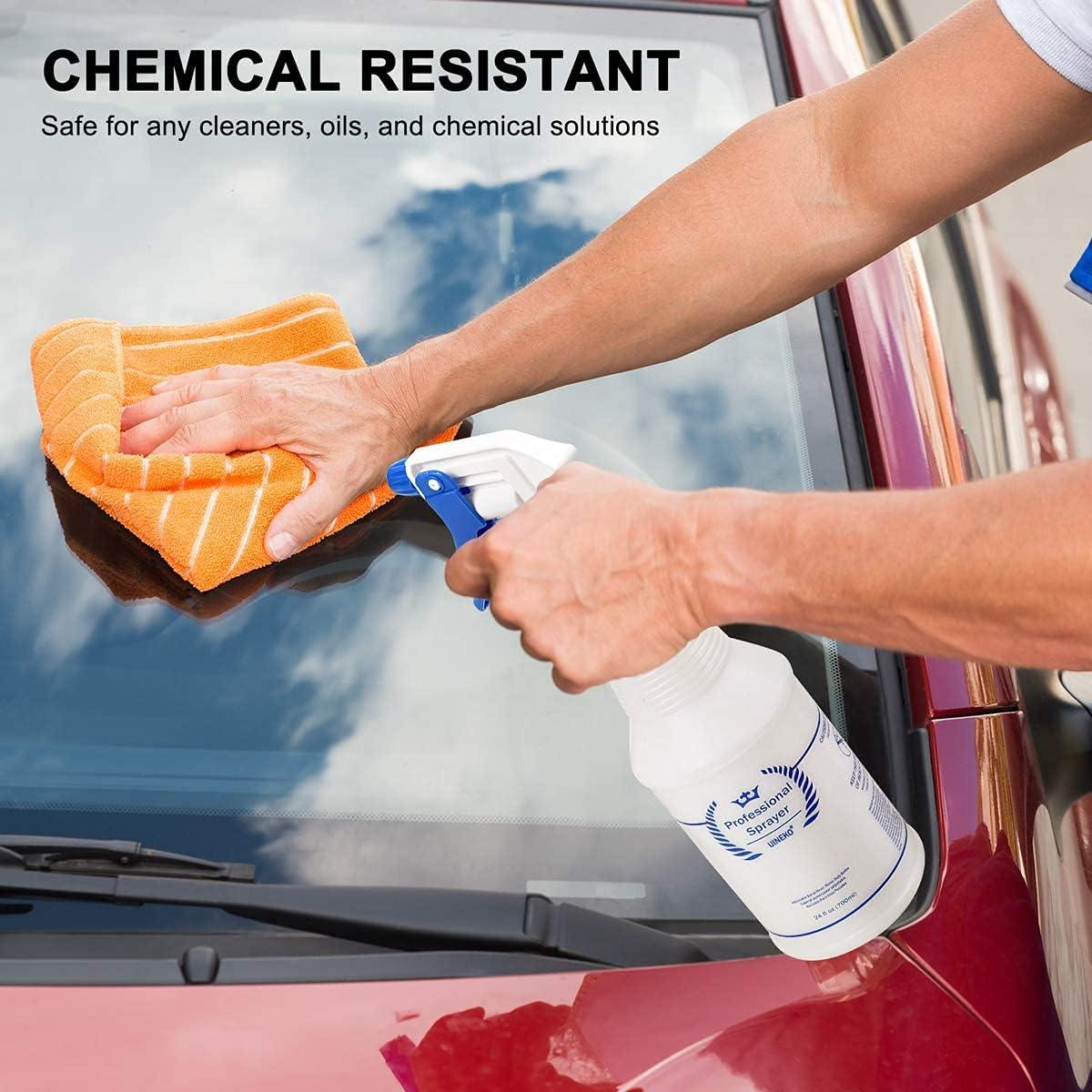 Botellas de Spray Uineko 24 Oz (Paquete de 3) Multiusos