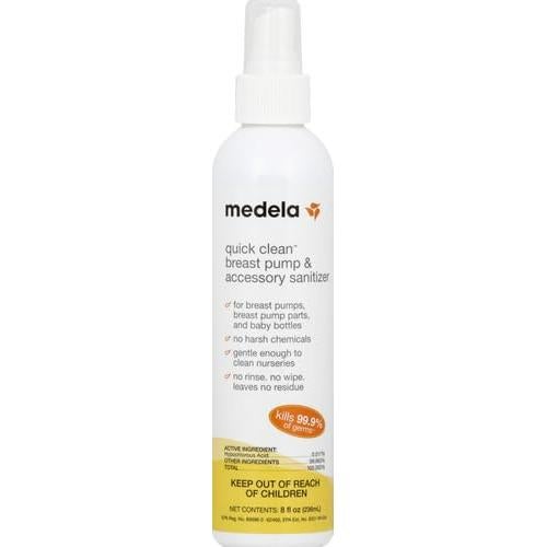 Spray Desinfectante Medela Quick Clean 236.6 ml para Extractores