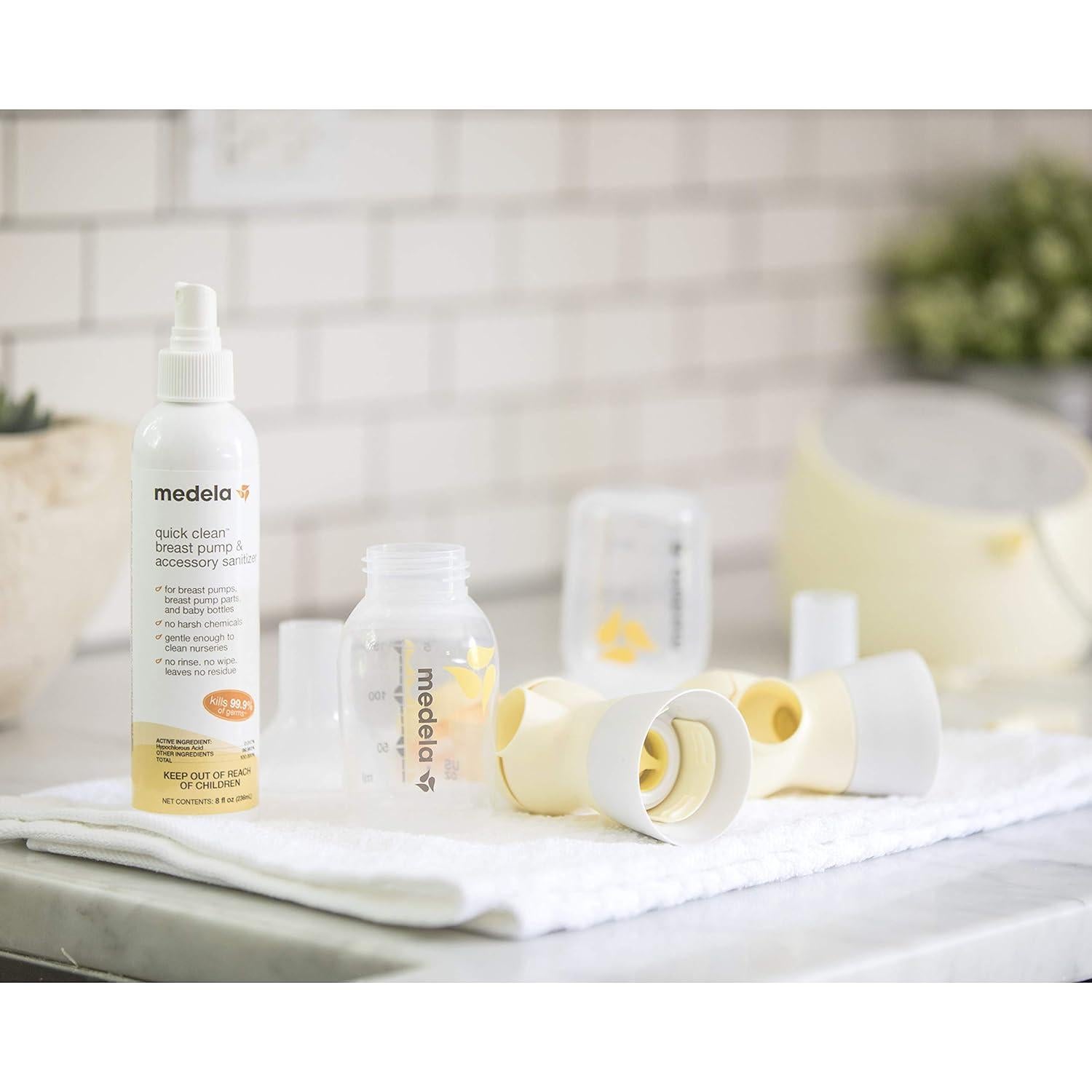 Spray Desinfectante Medela Quick Clean 236.6 ml para Extractores