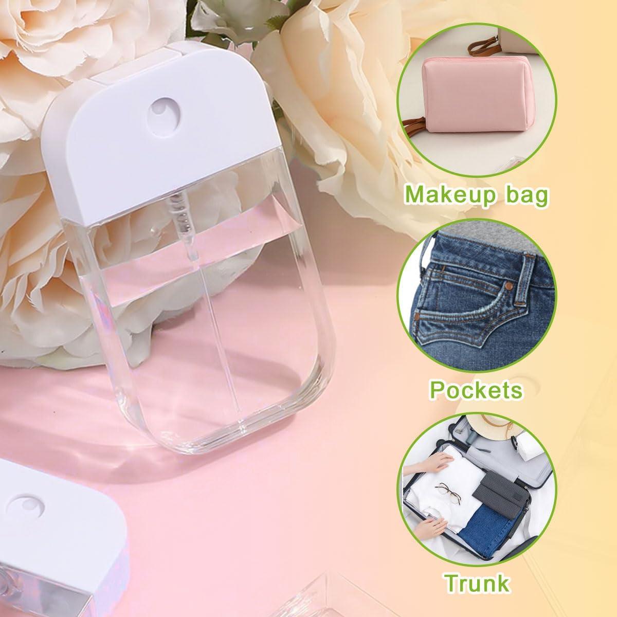 6 Botellas de Spray Transparentes 50ml LMYzhijia Recargables