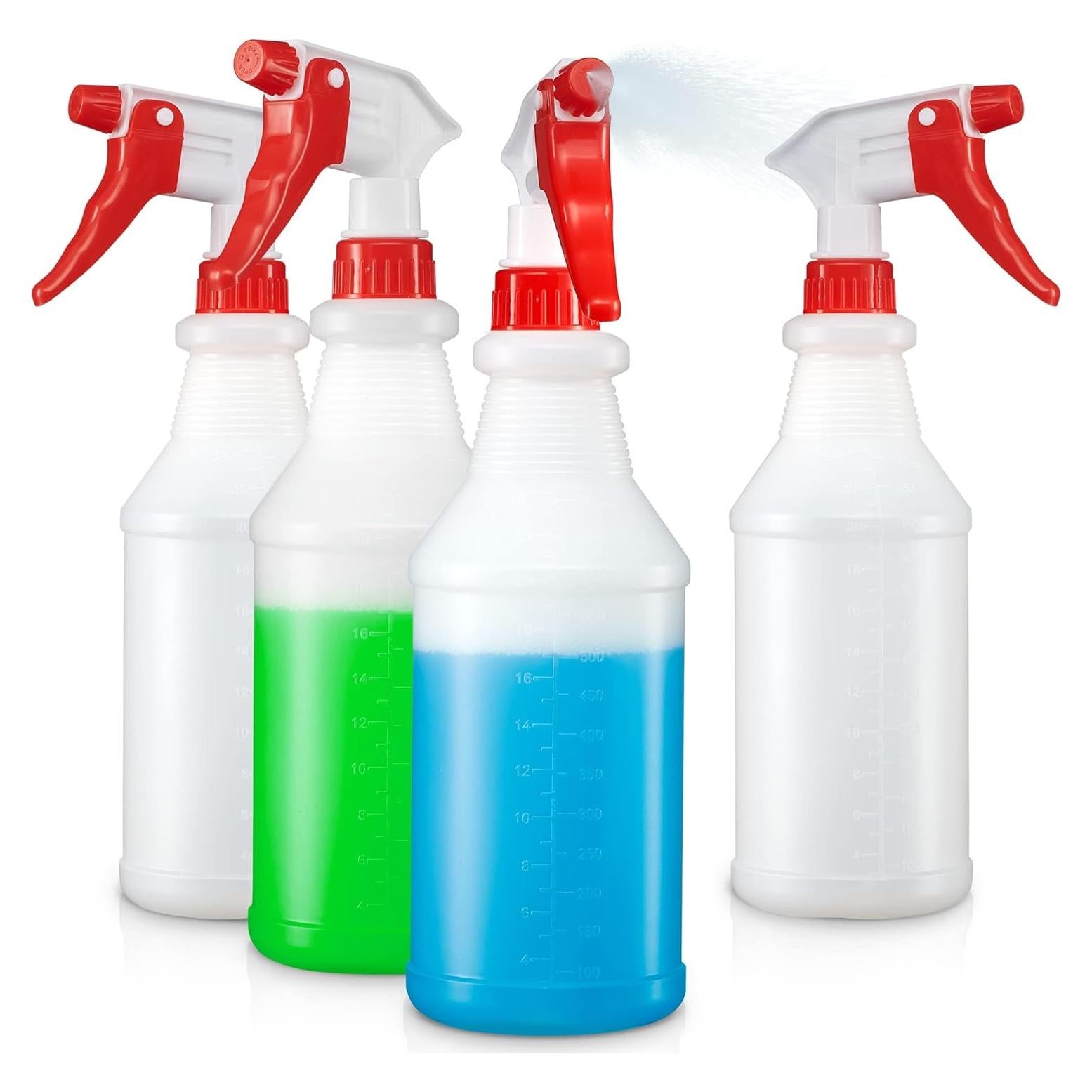 Paquete de 4 Botellas de Spray SUPER+ 710 ml A Prueba de Fugas
