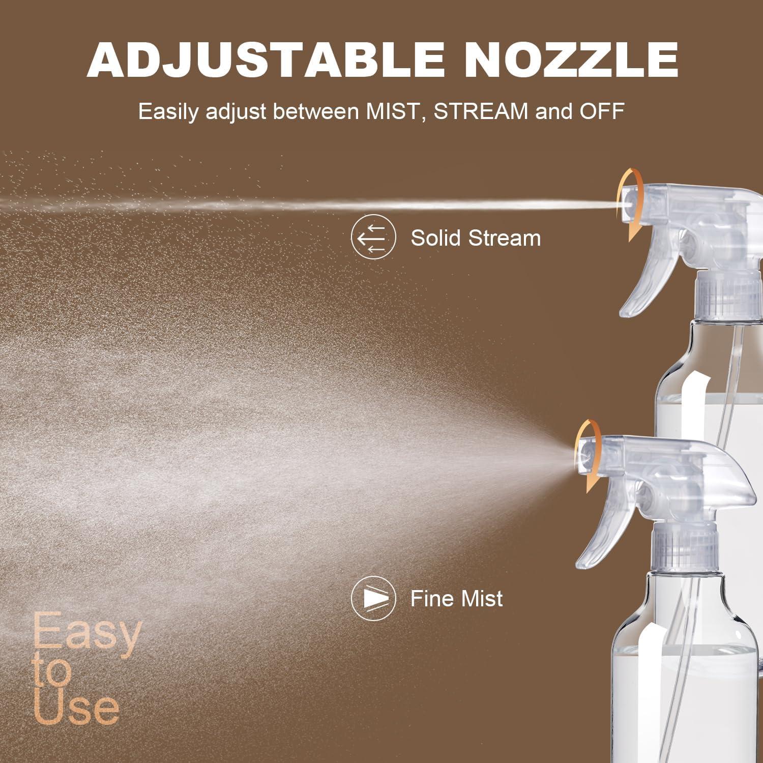 Botellas de Spray de Plástico Airbee 500 ml Paquete de 2