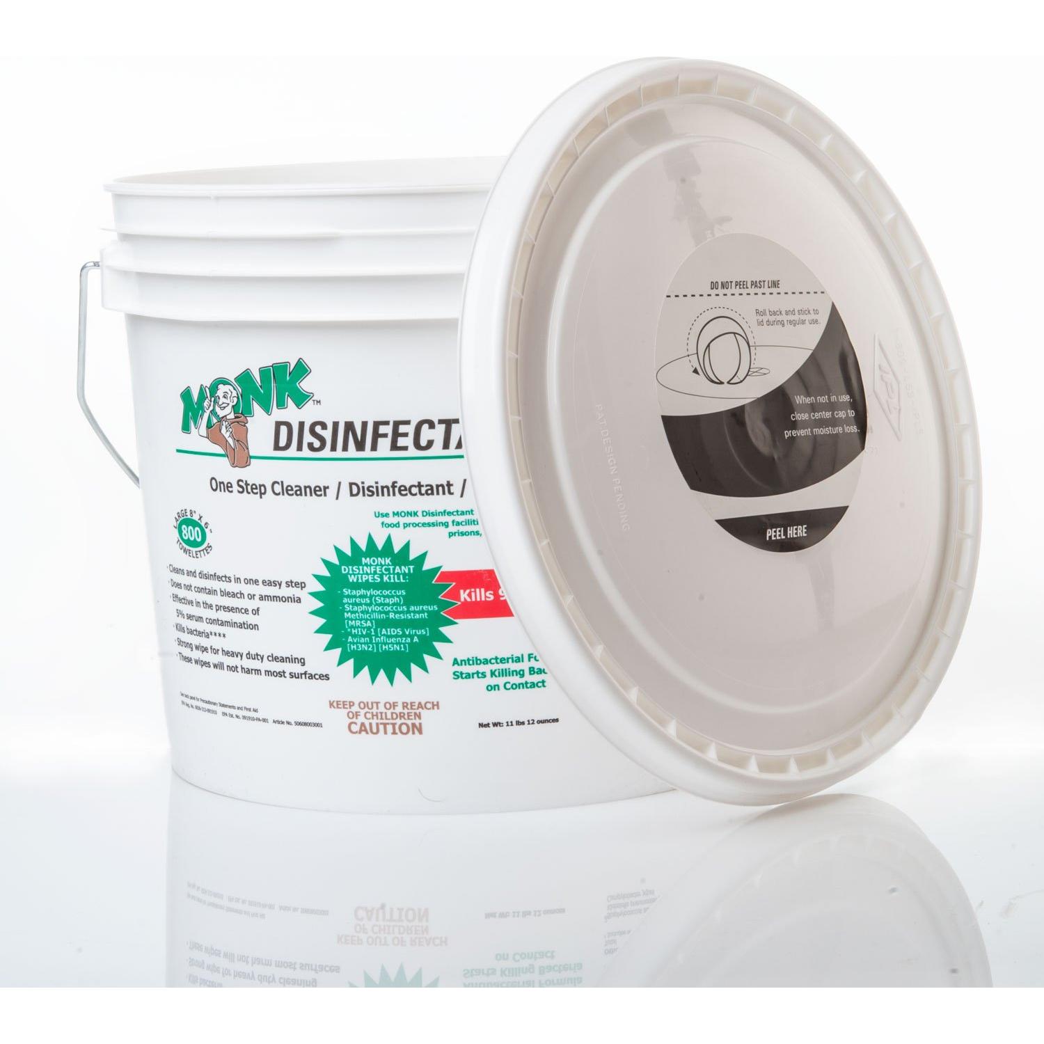 Toallitas Desinfectantes MONK Dreumex 1600 Unidades 9.98 kg