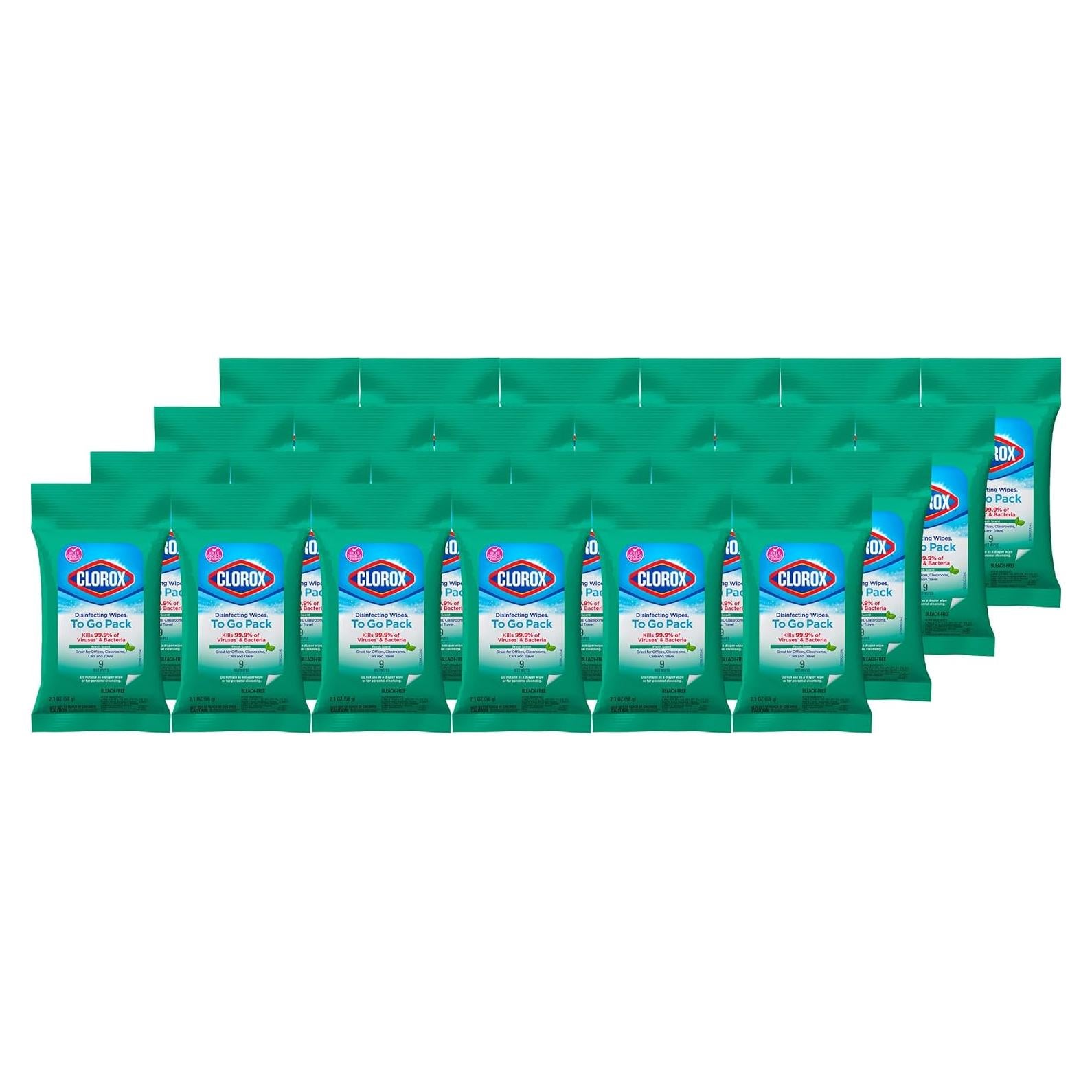 Toallitas Desinfectantes Clorox Aroma Fresco 24 Unidades
