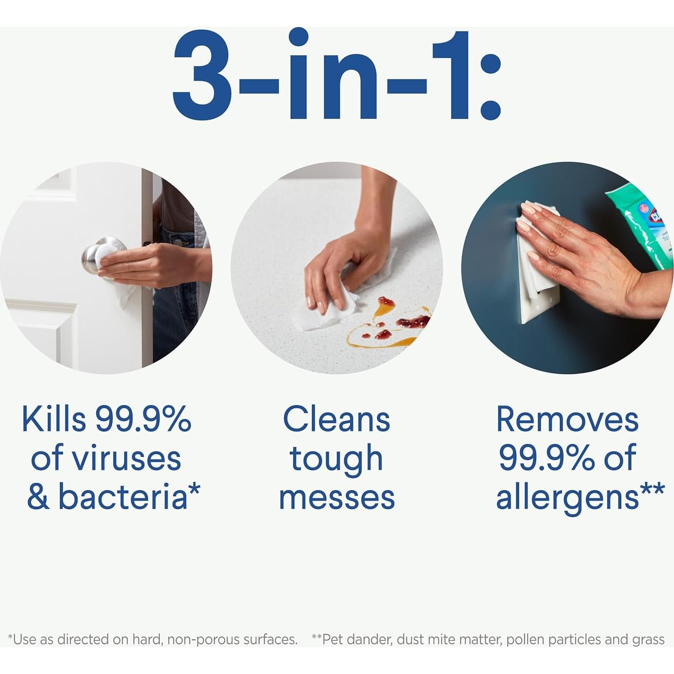 Toallitas Desinfectantes Clorox Aroma Fresco 24 Unidades