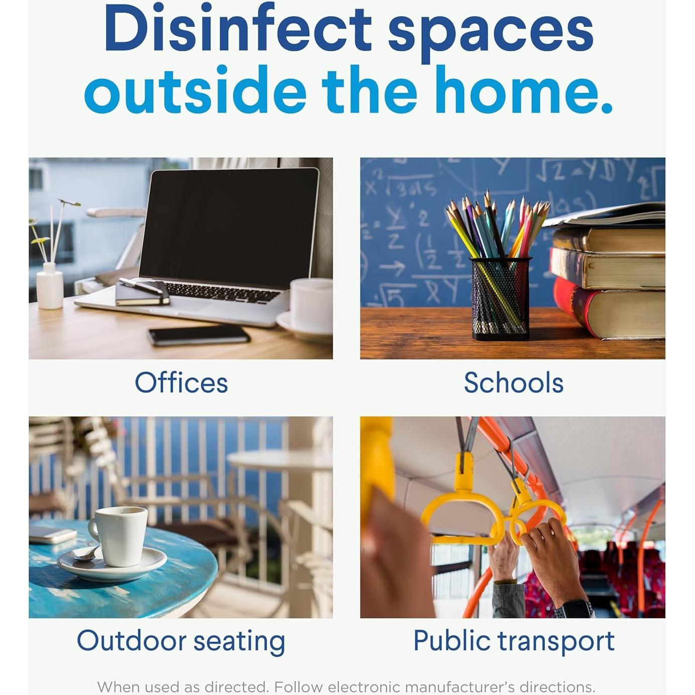 Toallitas Desinfectantes Clorox Aroma Fresco 24 Unidades