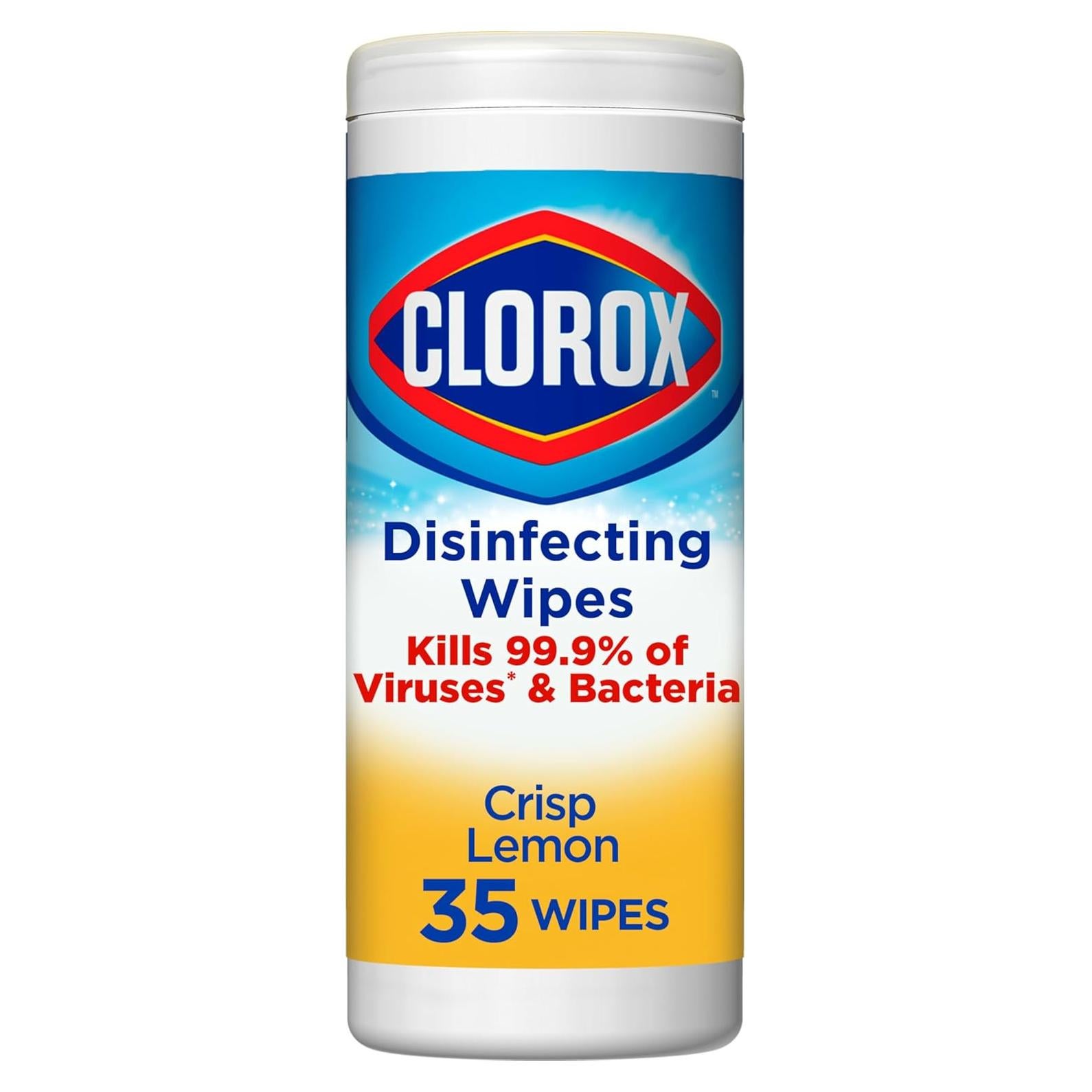 Toallitas Desinfectantes Clorox Sin Blanqueador 35 Unidades