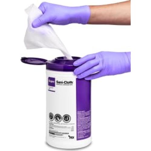 Toallitas Germicidas Desechables Super Sani-Cloth 65 Unidades