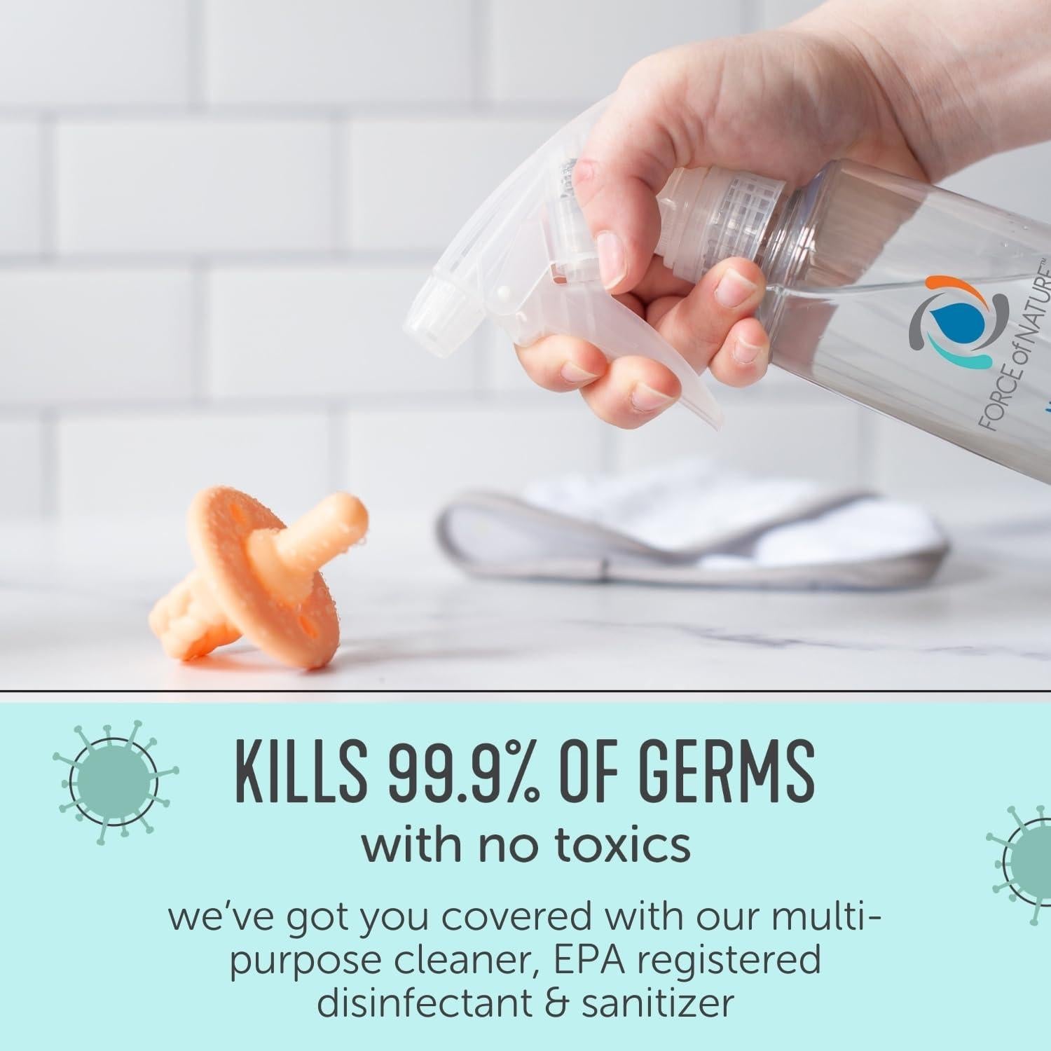 Kit de Inicio Force of Nature - Limpiador Multiusos Ecológico