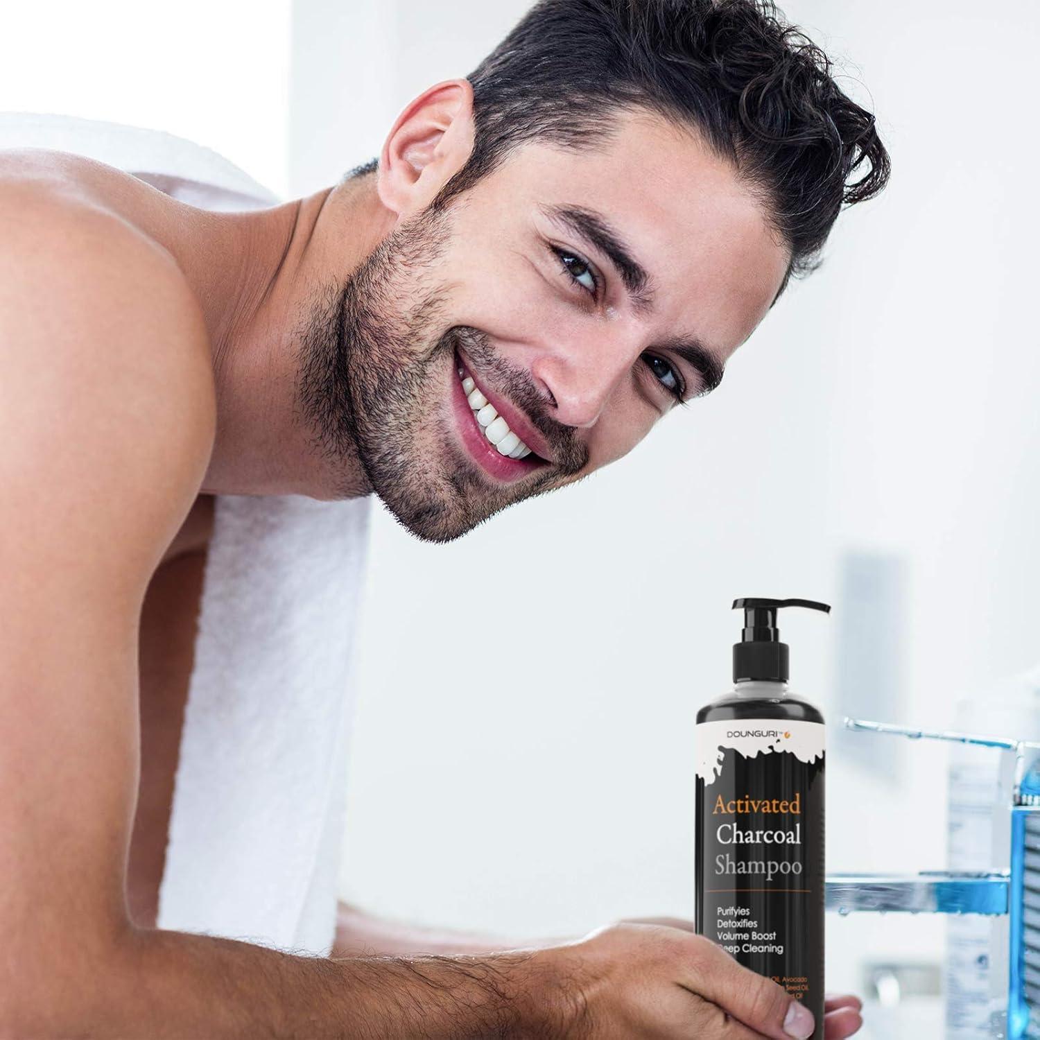 Champú de Carbón Activado Dounguri 453.6g - Sin Sulfatos