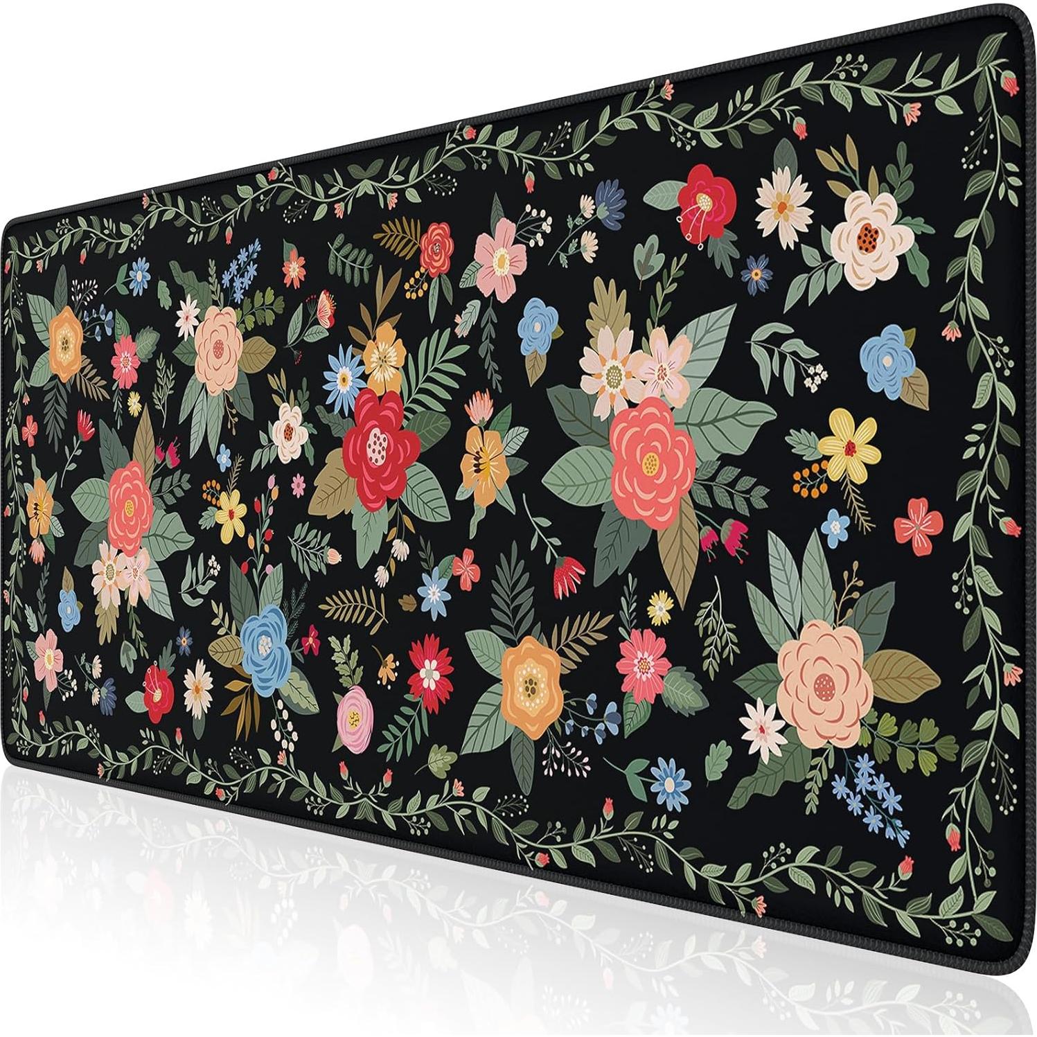 Alfombrilla de Escritorio HAOCOO Grande Antideslizante 90x40cm