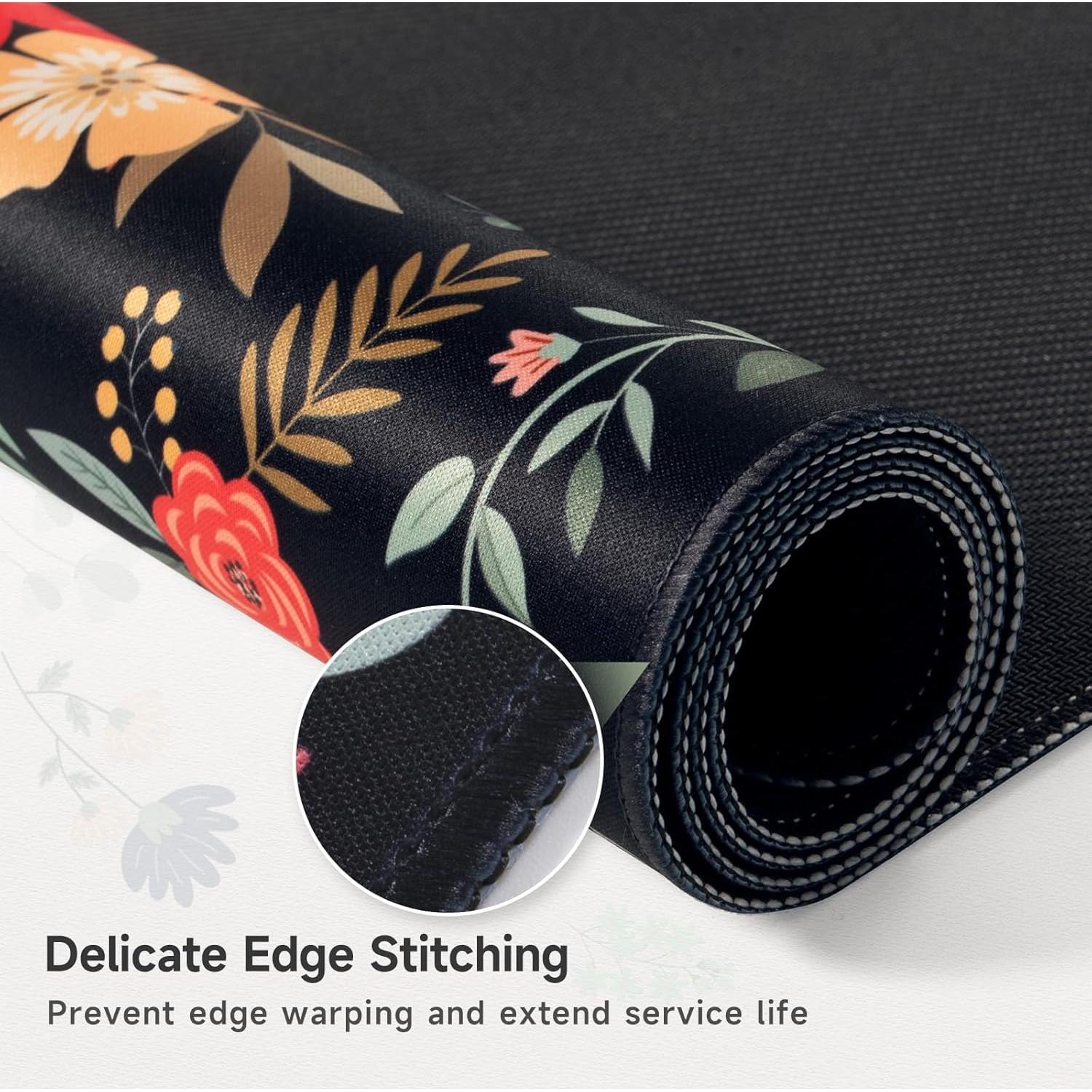 Alfombrilla de Escritorio HAOCOO Grande Antideslizante 90x40cm