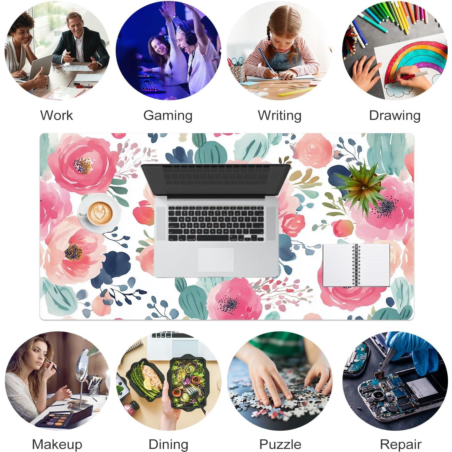 Alfombrilla de Escritorio Colorida 80x40 cm Colorful Star