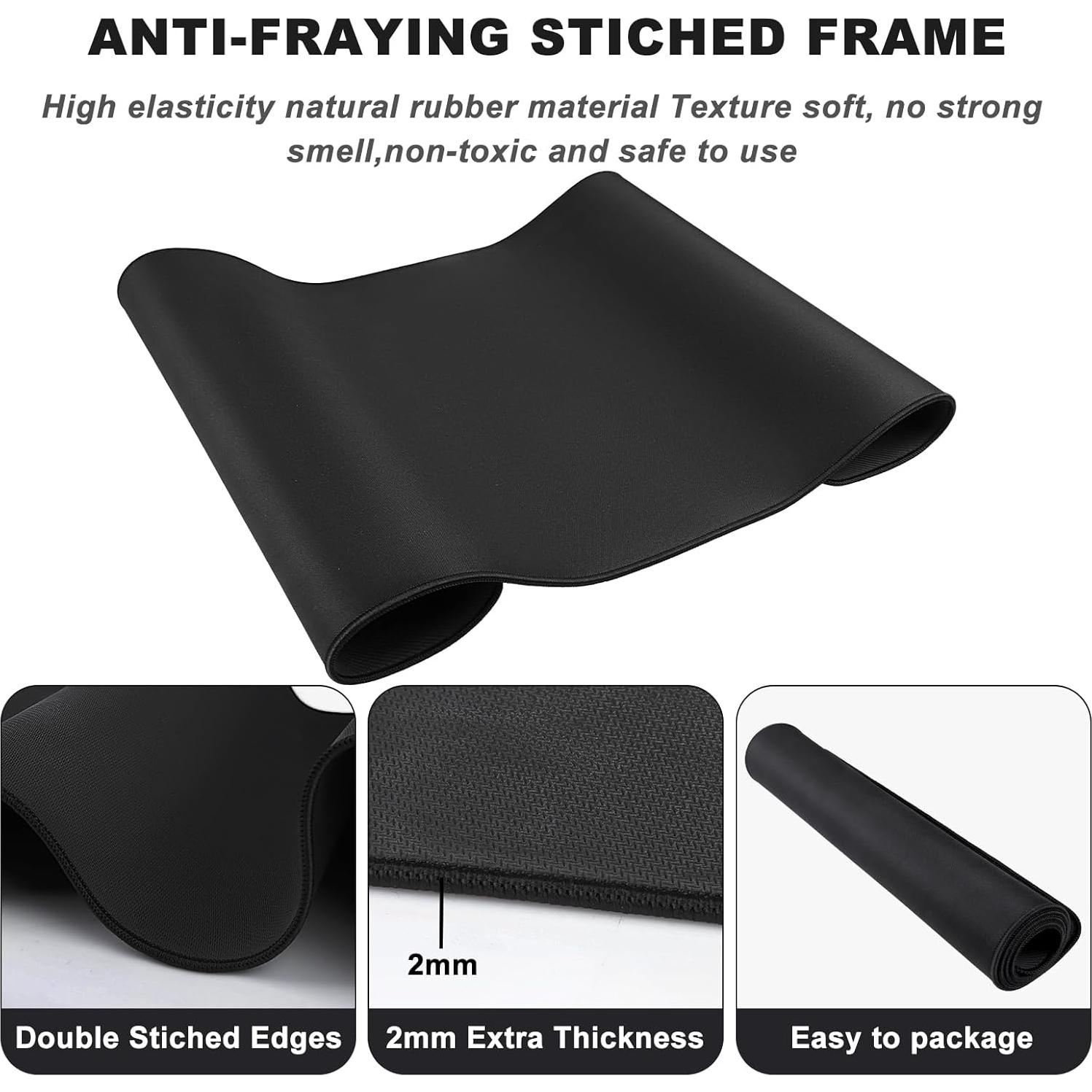 Alfombrilla de Ratón Grande Akduss 80x40 cm Antideslizante