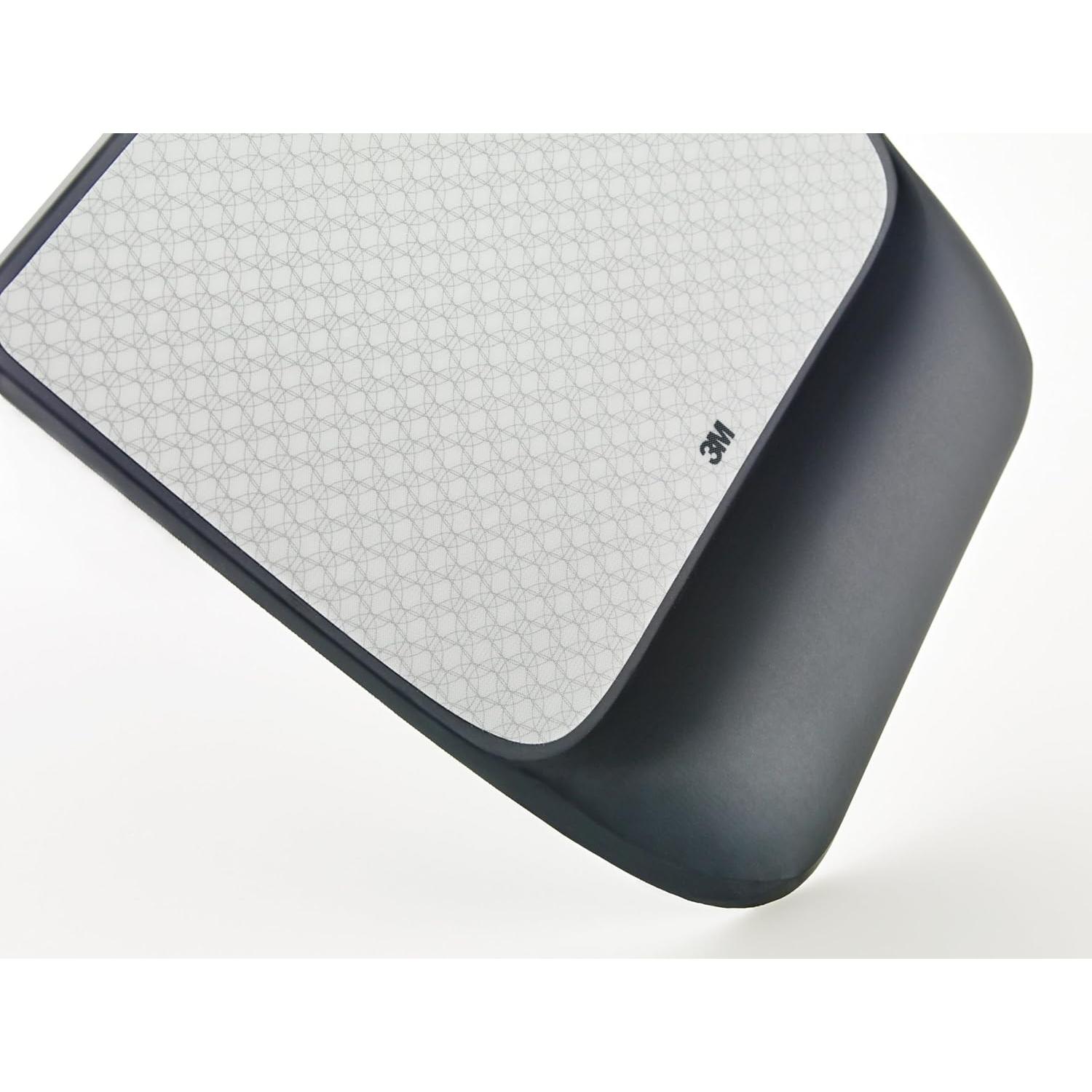 Alfombrilla de Ratón 3M MW85B con Reposamuñecas de Gel Negra