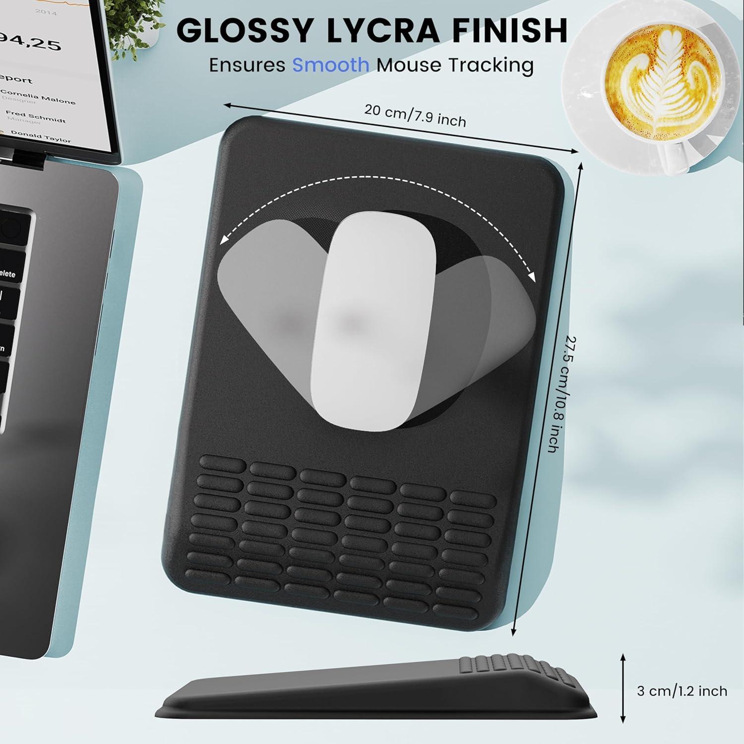 Almohadilla Ergonómica para Ratón MEKASS con Soporte Muñeca