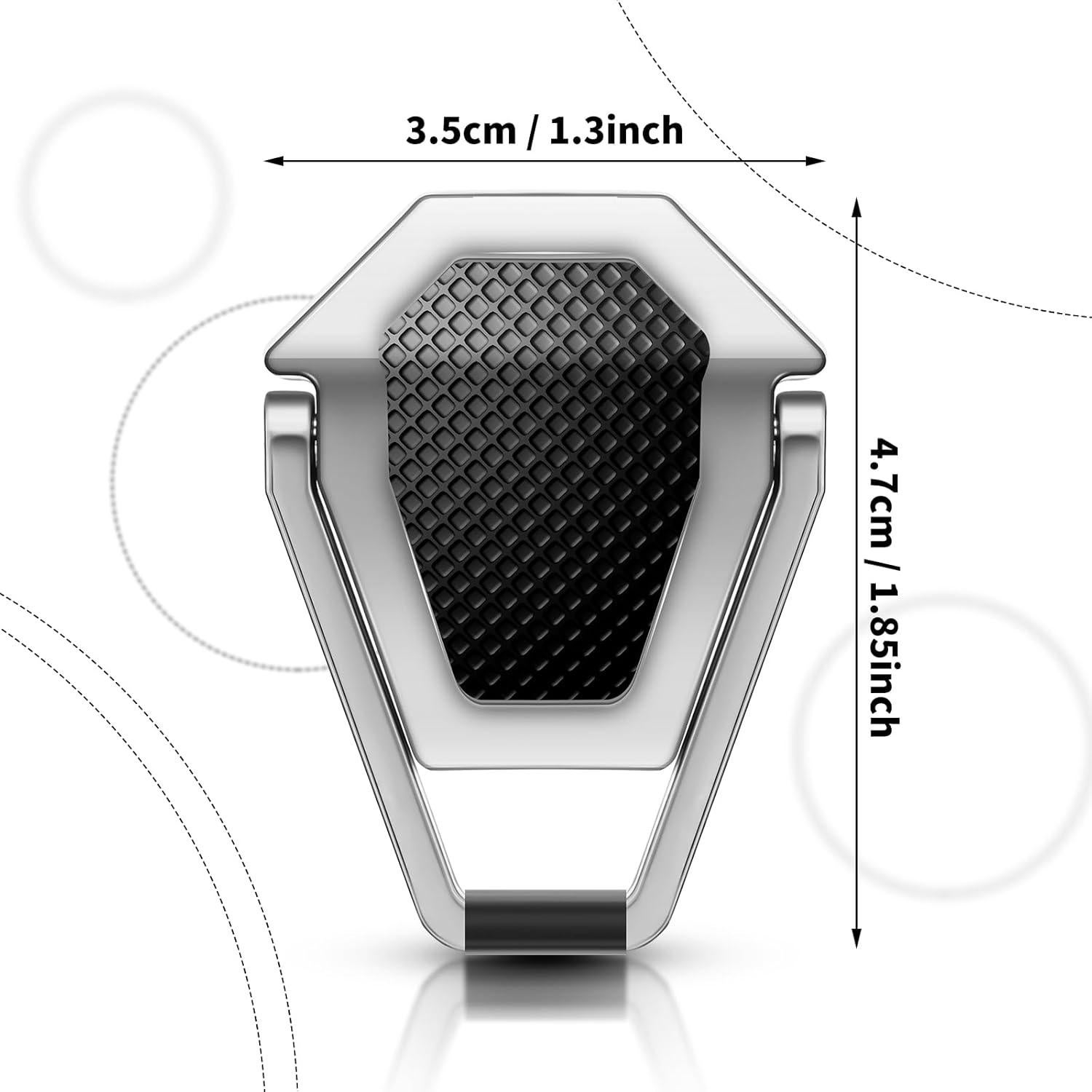 Soporte de Teclado Plegable Konohan de Aluminio 4 Piezas Plata