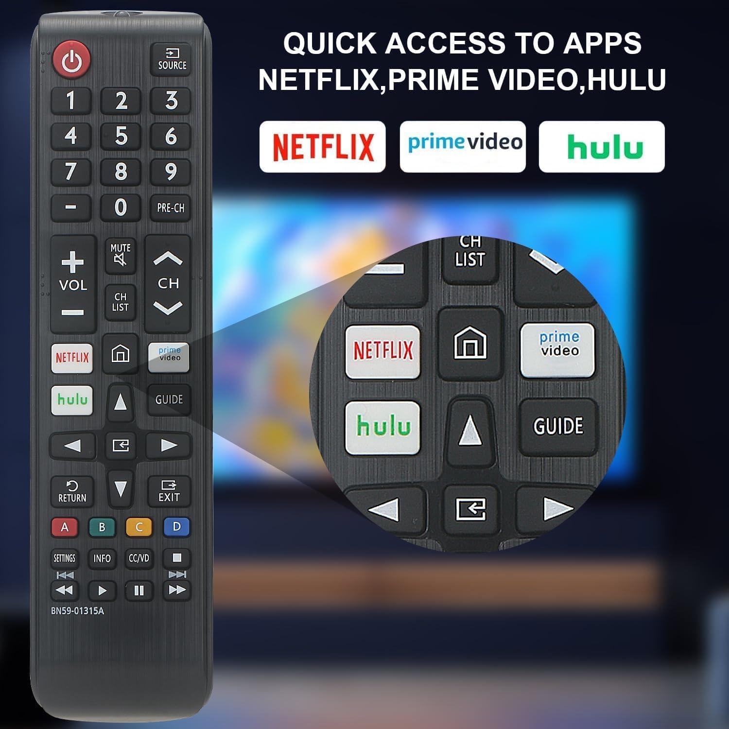 Control Remoto Universal Samsung BN59-01315A para Televisores