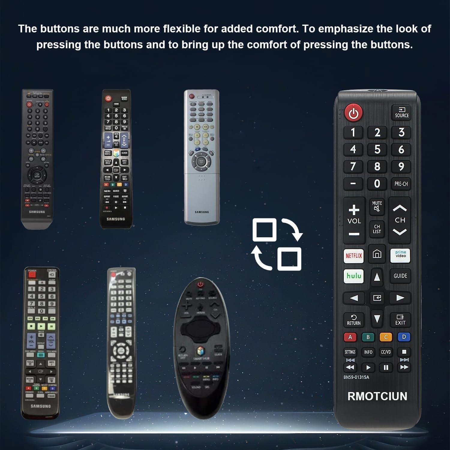 Control Remoto Universal Samsung BN59-01315A para Televisores