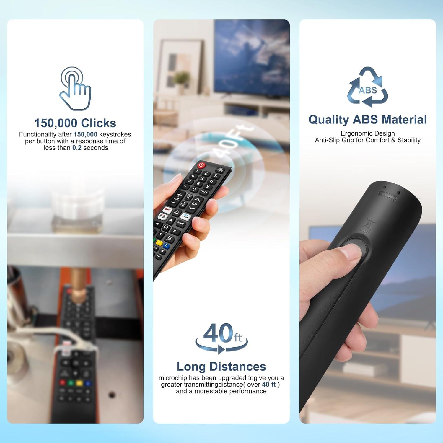 Control Remoto Universal Samsung BN59-01315J para TV Smart