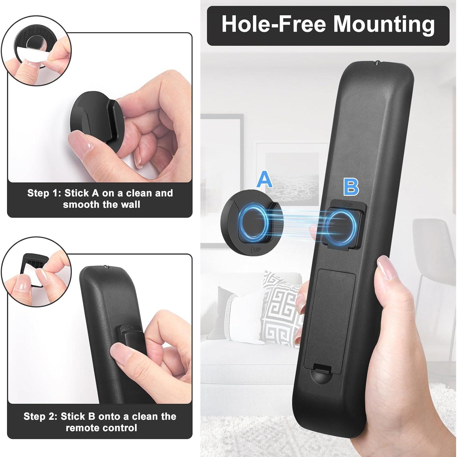 Soporte Magnético para Control Remoto YYILIS - Paquete de 4