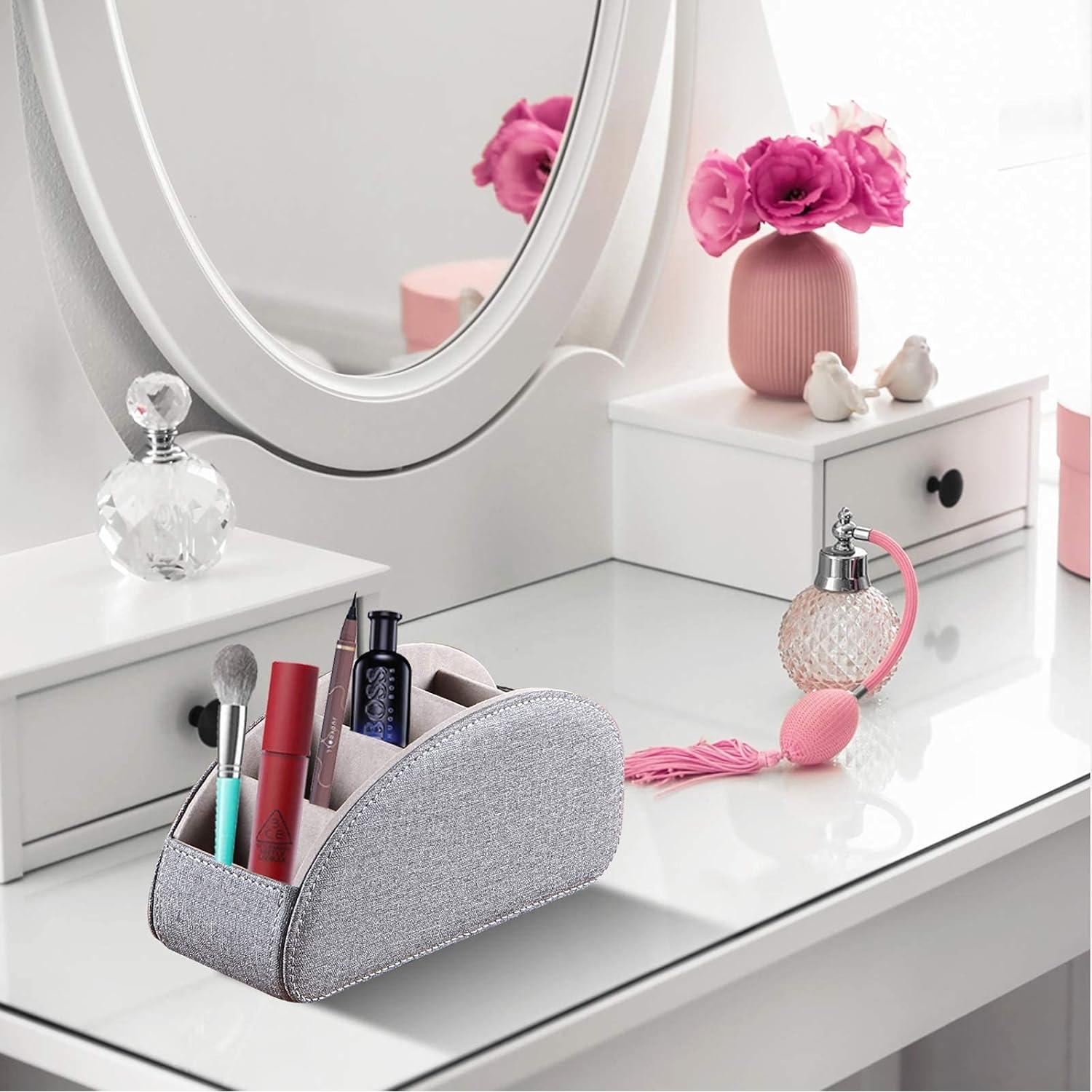 Soporte para Control Remoto YAPISHI 5 Compartimentos Gris